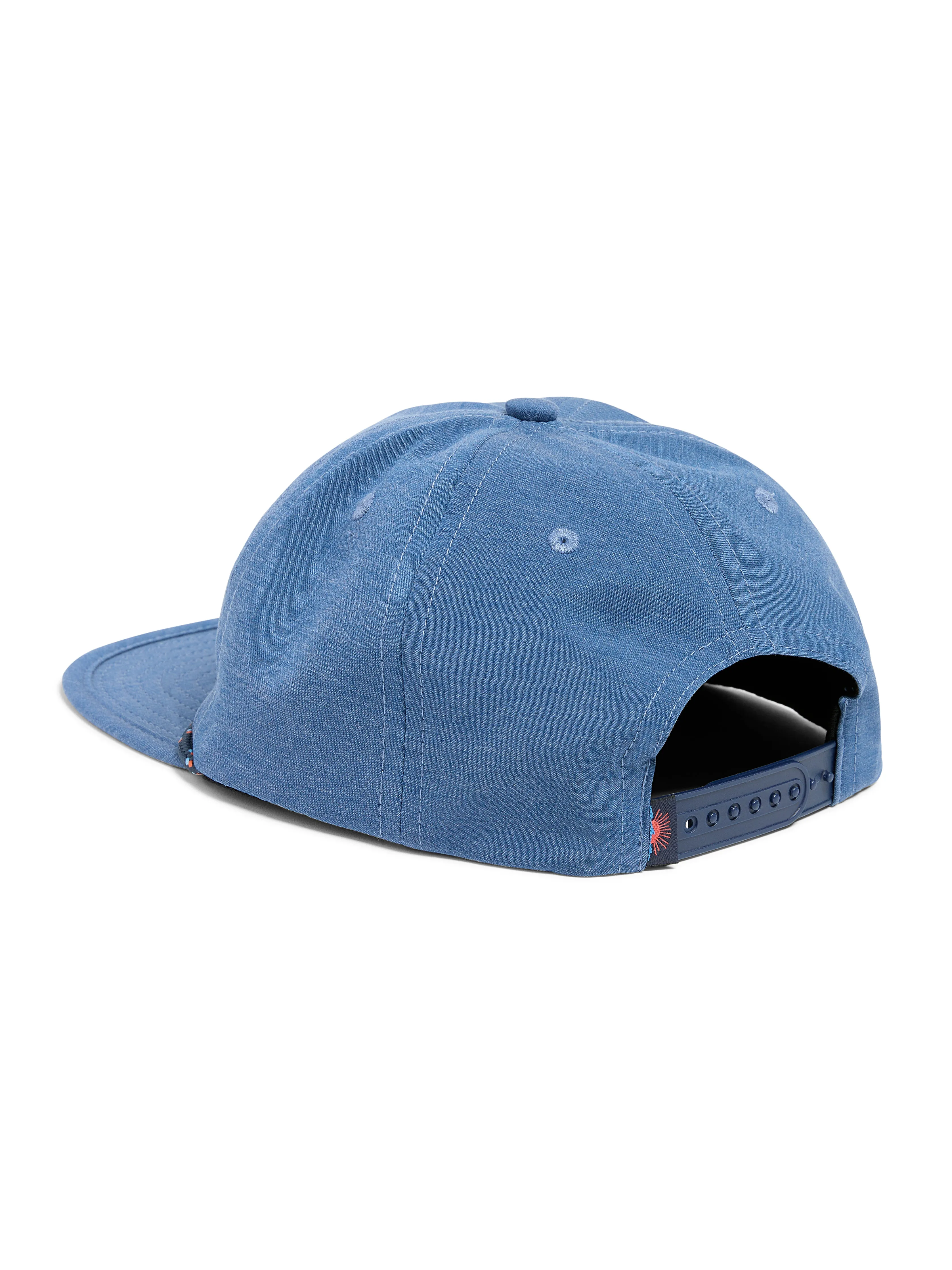 Corded All Day Hat - Navy Red sold by Faherty product image thumbnail 3