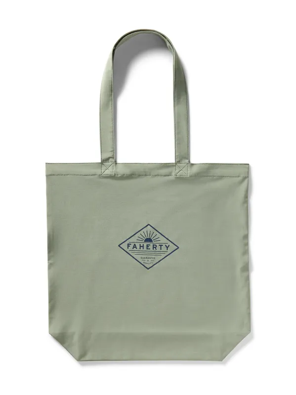 All Day Tote - Olive sold by Faherty