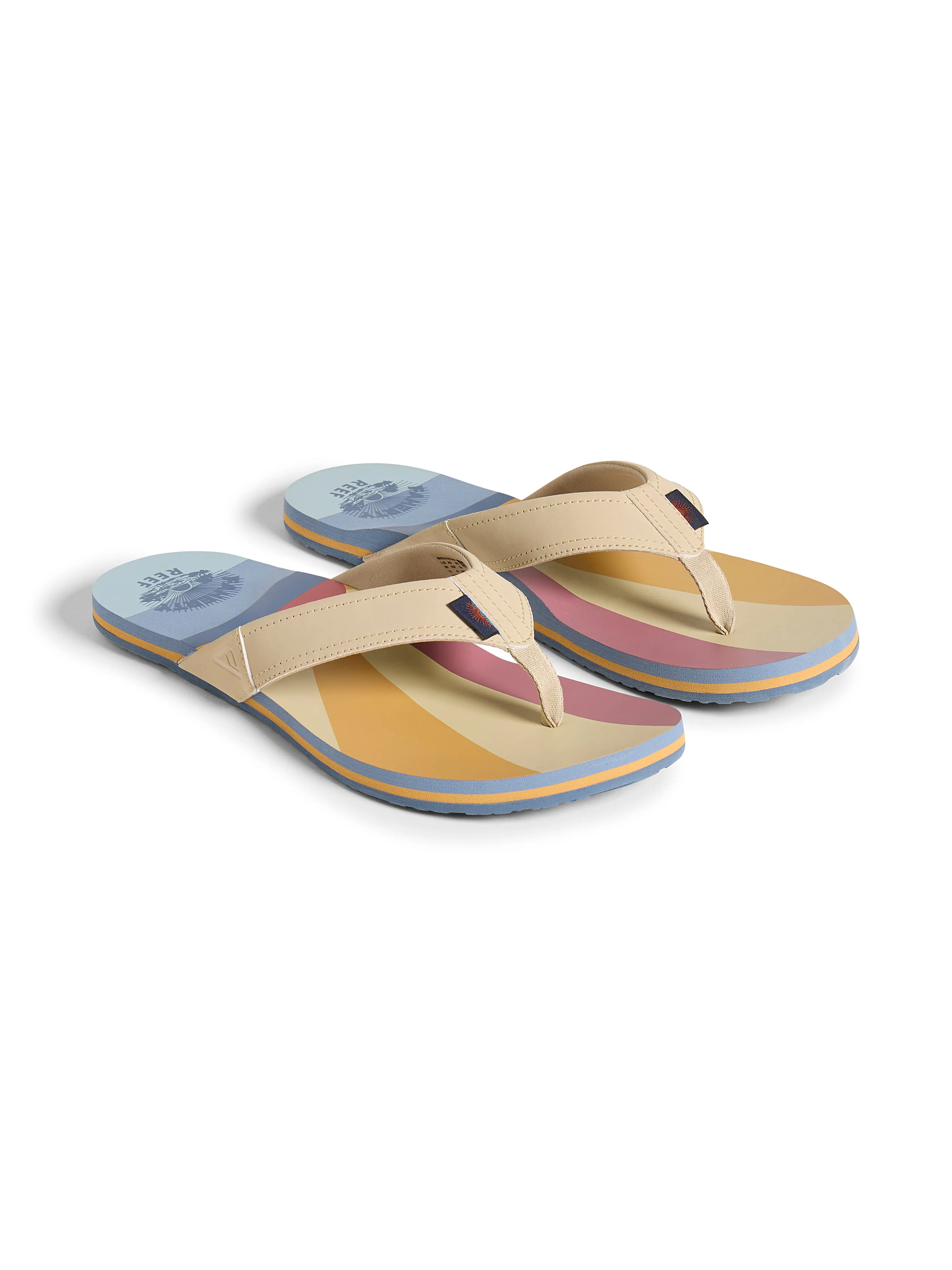 Faherty X REEF Unisex Eva Flip Flop - Sun And Wave | Parallel display picture 1