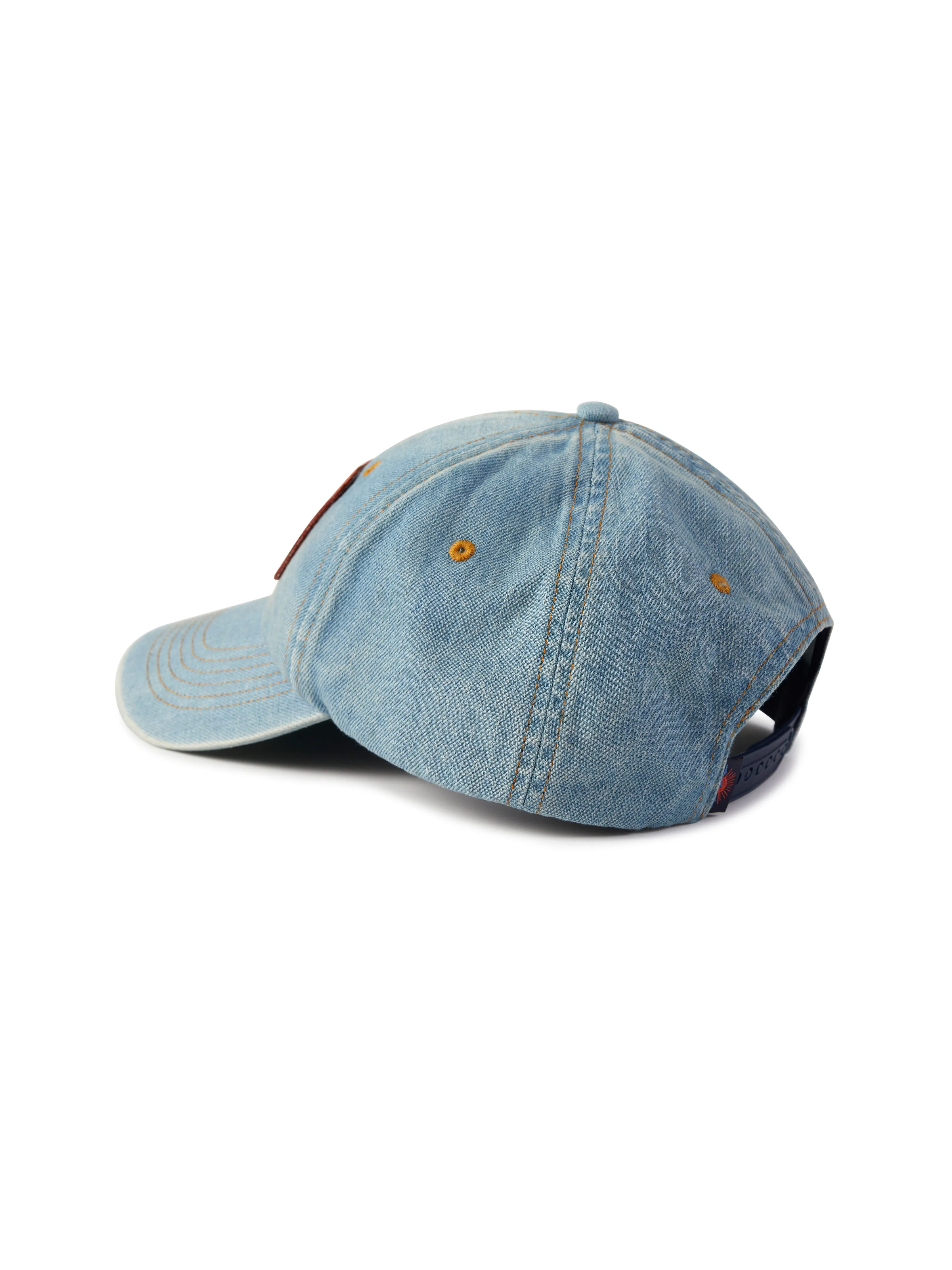 Denim Baseball Hat - Mountain Indigo Wash sold by Faherty product image thumbnail 2