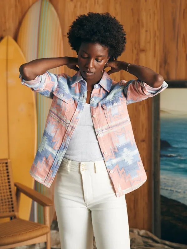 Doug Good Feather Daly Shirt - Morning Star Sun made by Faherty