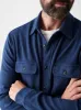 Legend™ Sweater Shirt - Navy Twill sold by Faherty