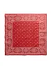 Star Geo Bandana - Red sold by Faherty