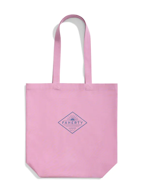 All Day Tote - Light Orchid sold by Faherty