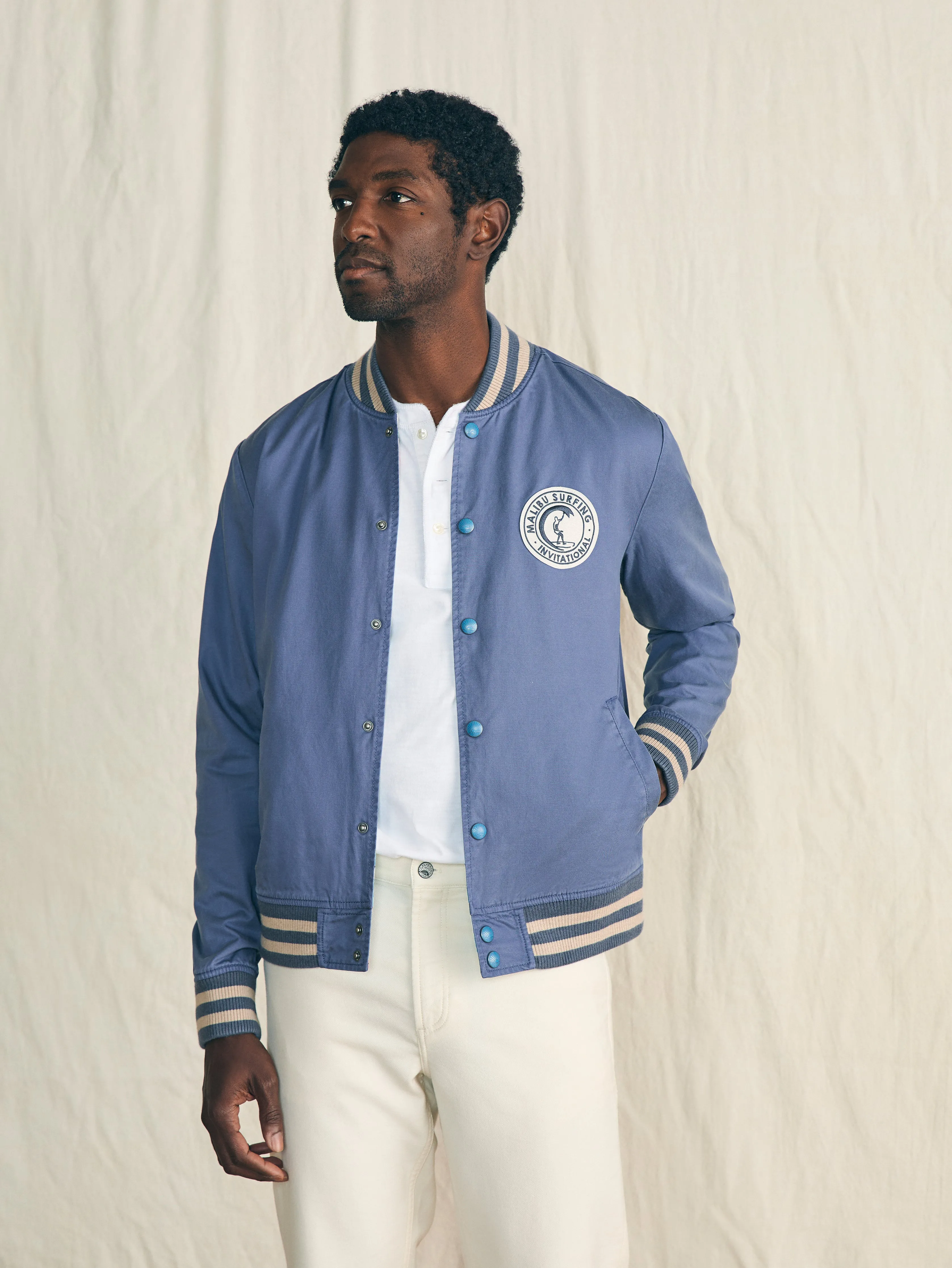 Reversible Surf Shop Jacket - Malibu sold by Faherty product image thumbnail 5