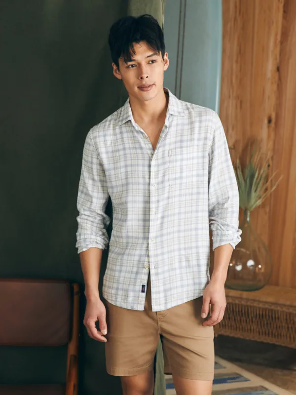 Weekend Blend Shirt - Fox Lake Plaid sold by Faherty