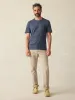 Sunwashed Pocket Tee - Dune Navy sold by Faherty
