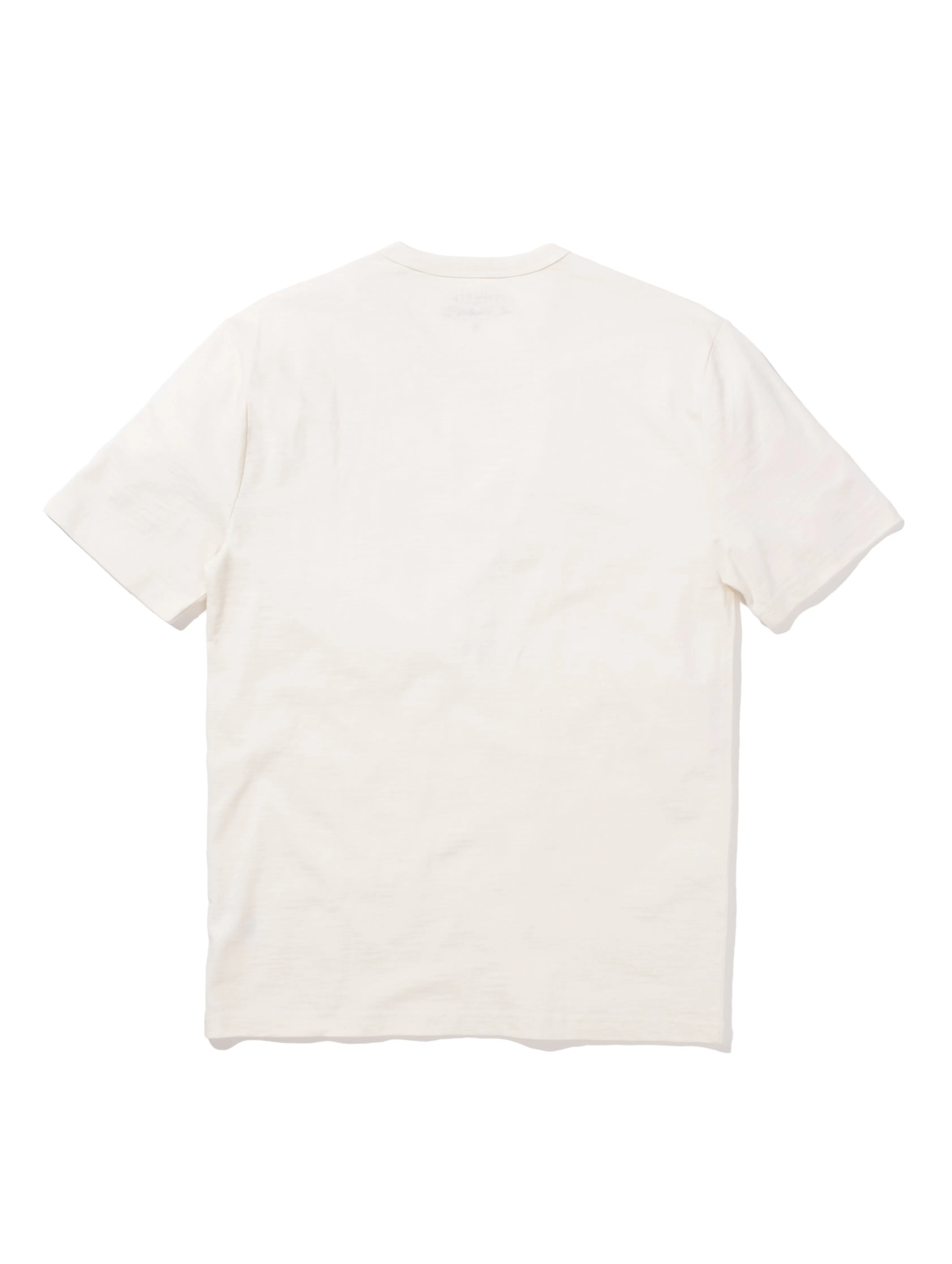 Maui Short-Sleeve Crew T-Shirt - White sold by Faherty product image thumbnail 2