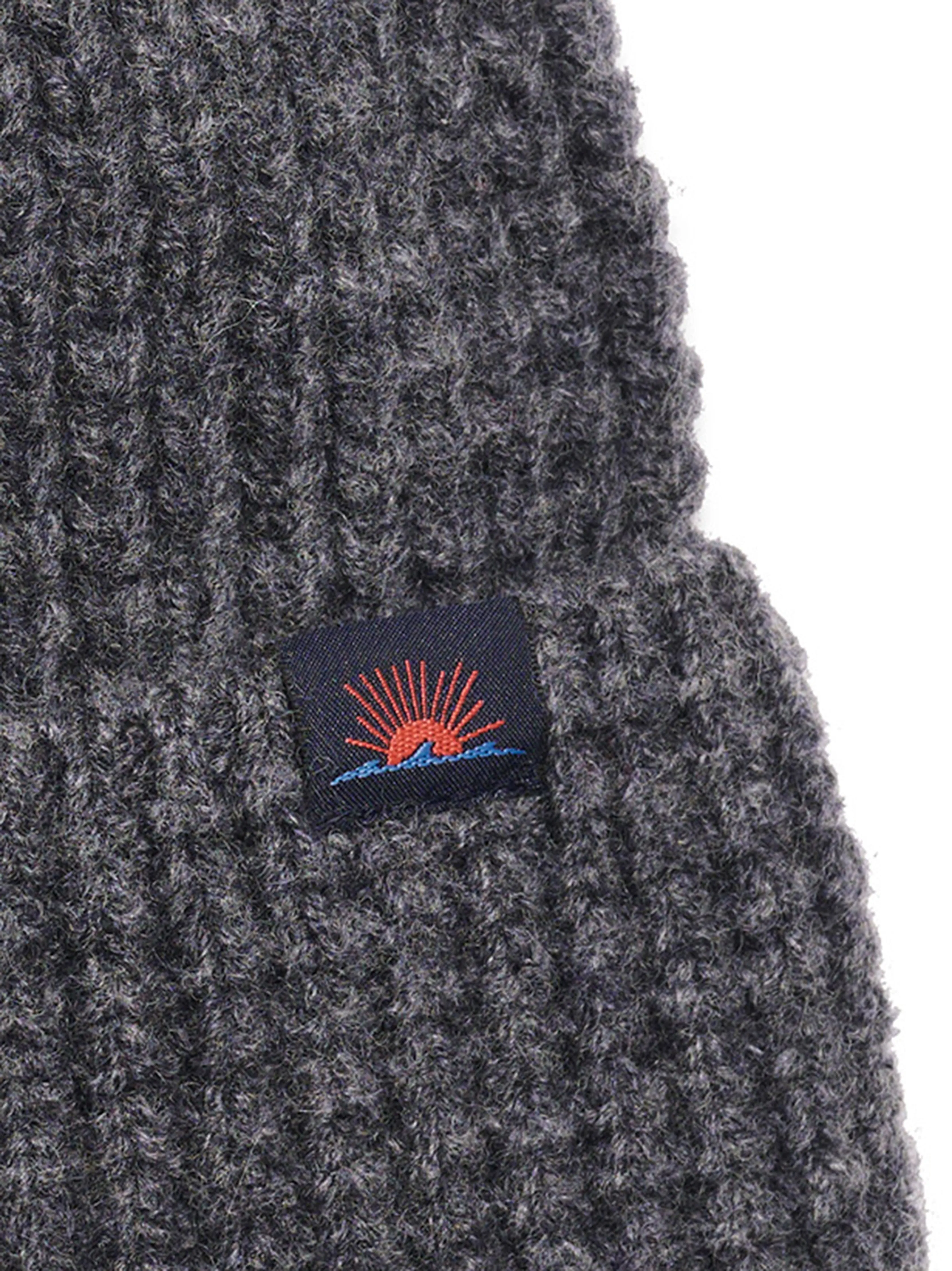 Waffle Beanie - Charcoal Heather sold by Faherty product image thumbnail 2