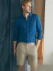 Coastline Stretch Chino Short (8" Inseam) - Utility Khaki sold by Faherty