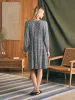 Sirene Dress - Navy Ditsy Floral sold by Faherty