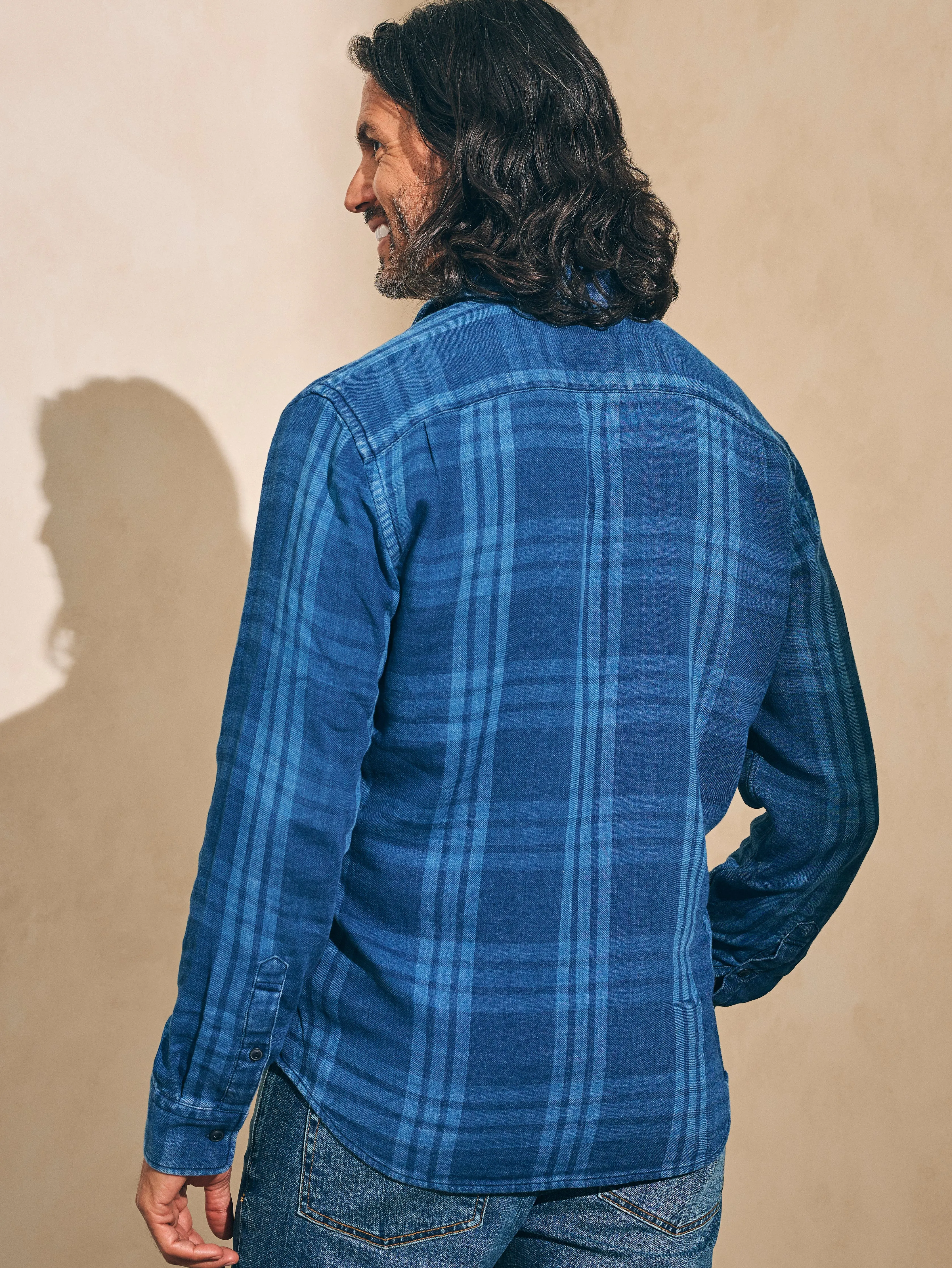 Malibu Shirt - Tony Plaid sold by Faherty product image thumbnail 3