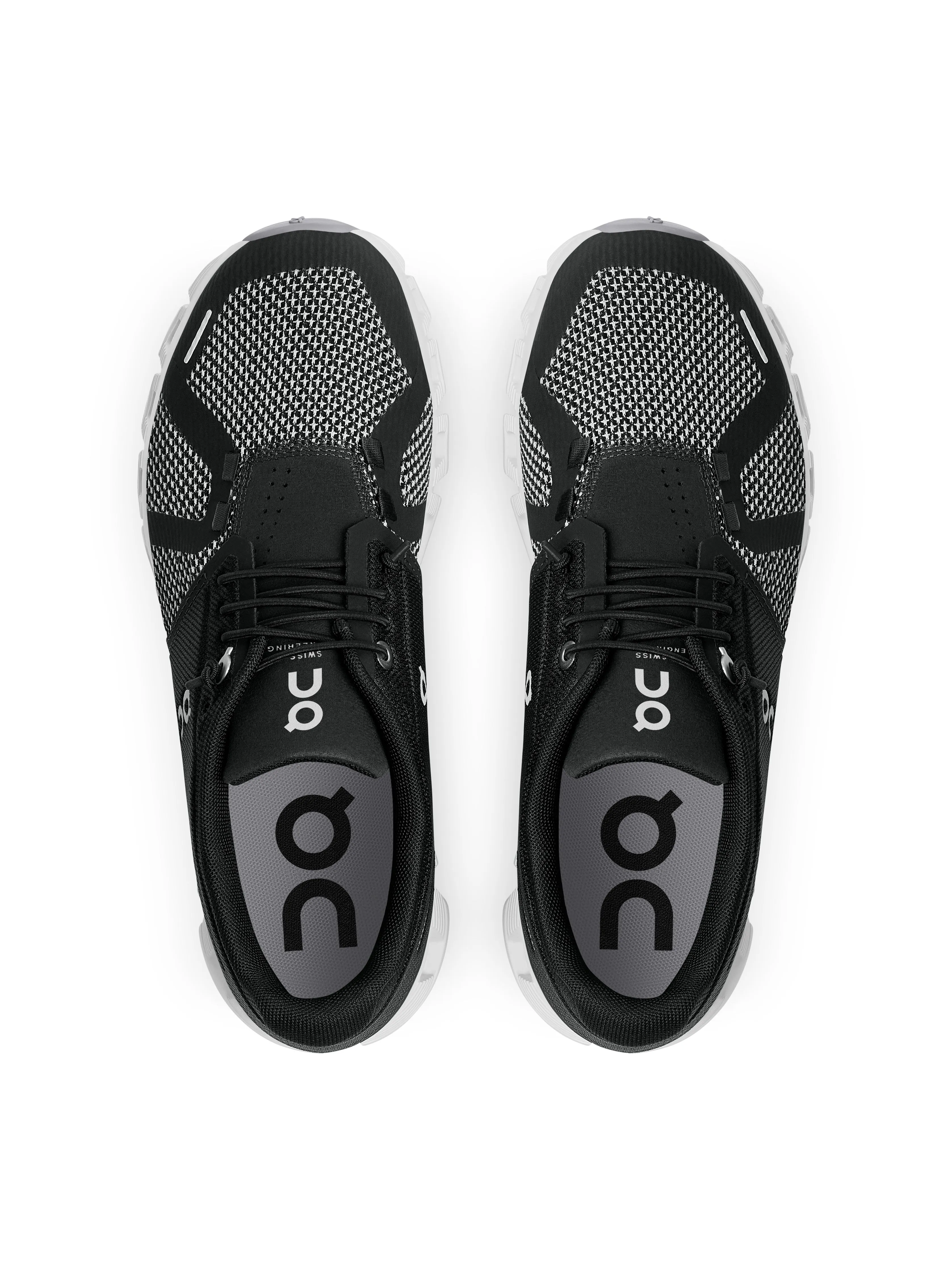 On Running Cloud 5 Combo Sneakers - Black Alloy sold by Faherty product image thumbnail 2