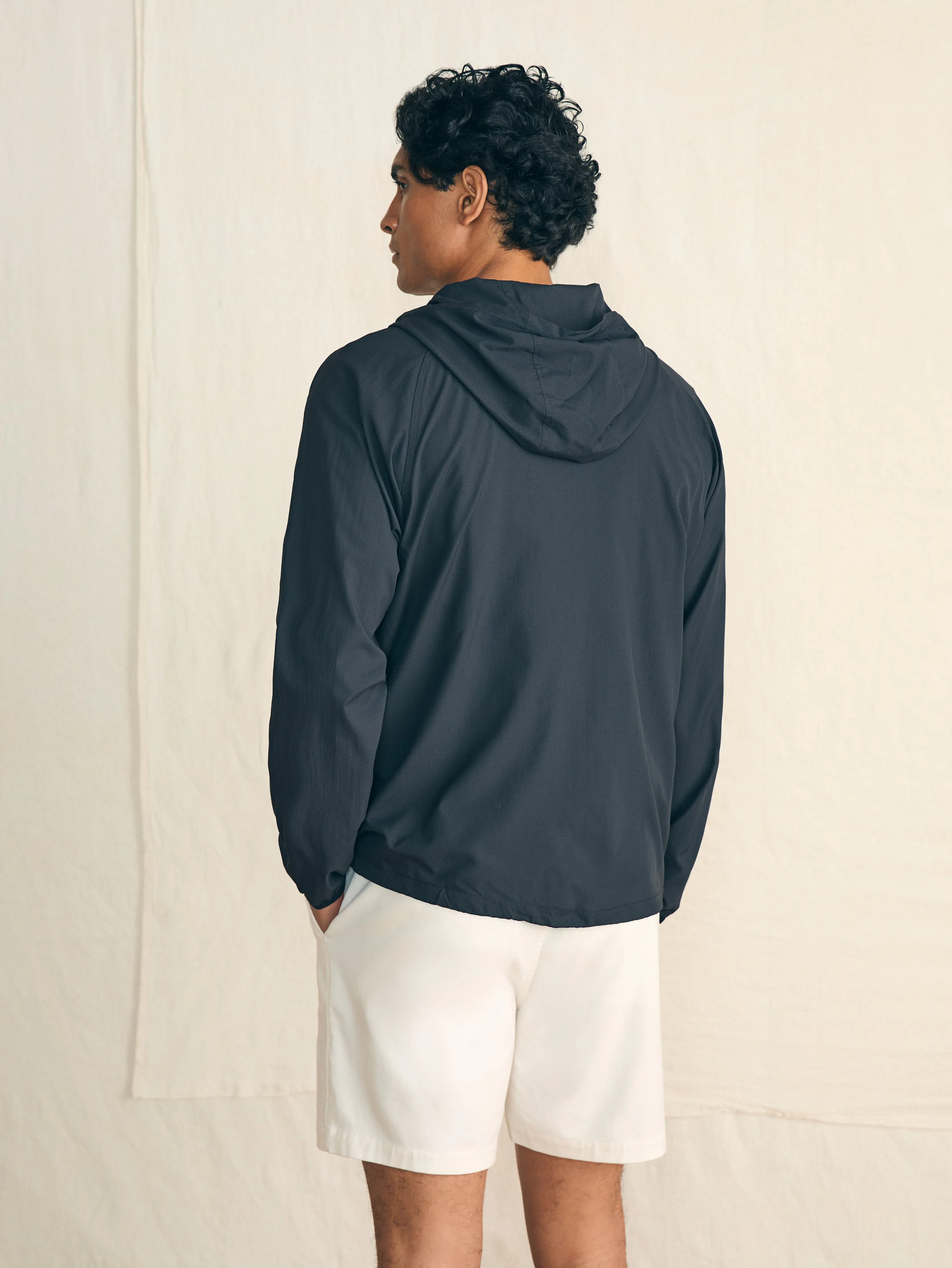 Shorelite Packable Anorak - Summit Black sold by Faherty product image thumbnail 5