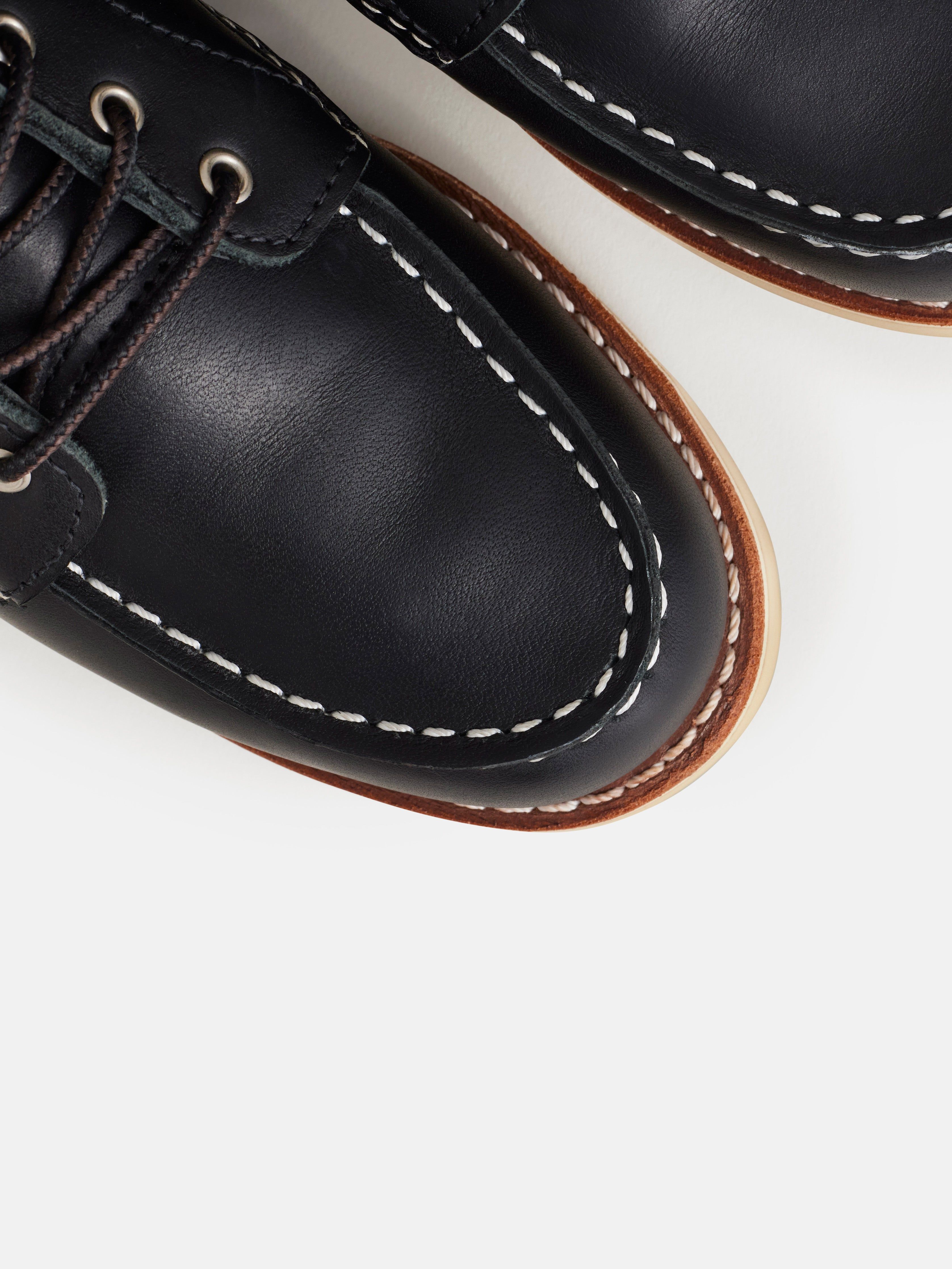 Red Wing Women's Classic Moc - Black Harness Leather sold by Faherty product image thumbnail 3