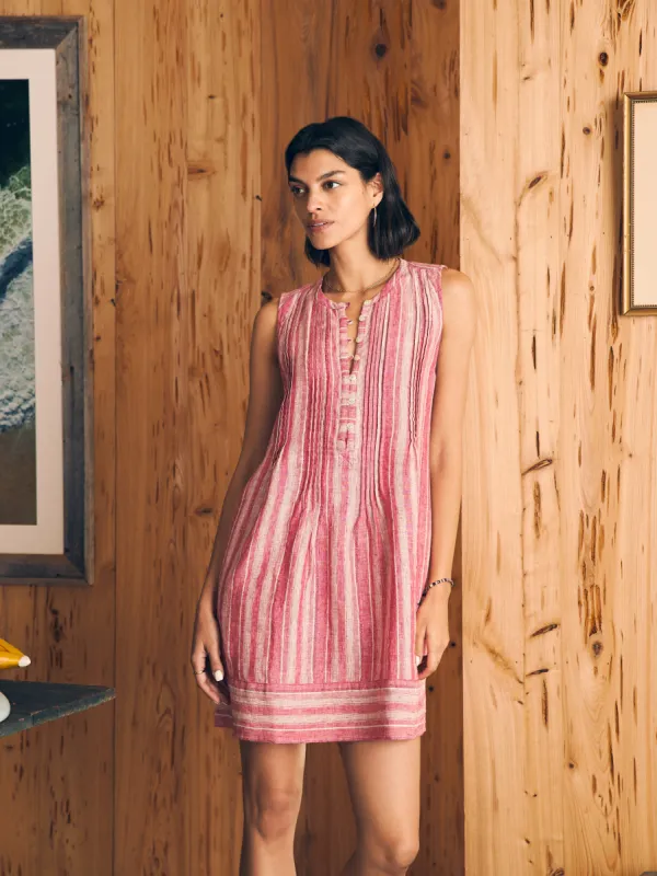 Isha Dress - Granita Stripe sold by Faherty