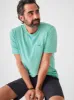 Sunwashed Pocket Tee - Lagoon Teal sold by Faherty