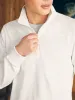 Sunwashed Slub Quarter Zip (Tall) - White sold by Faherty