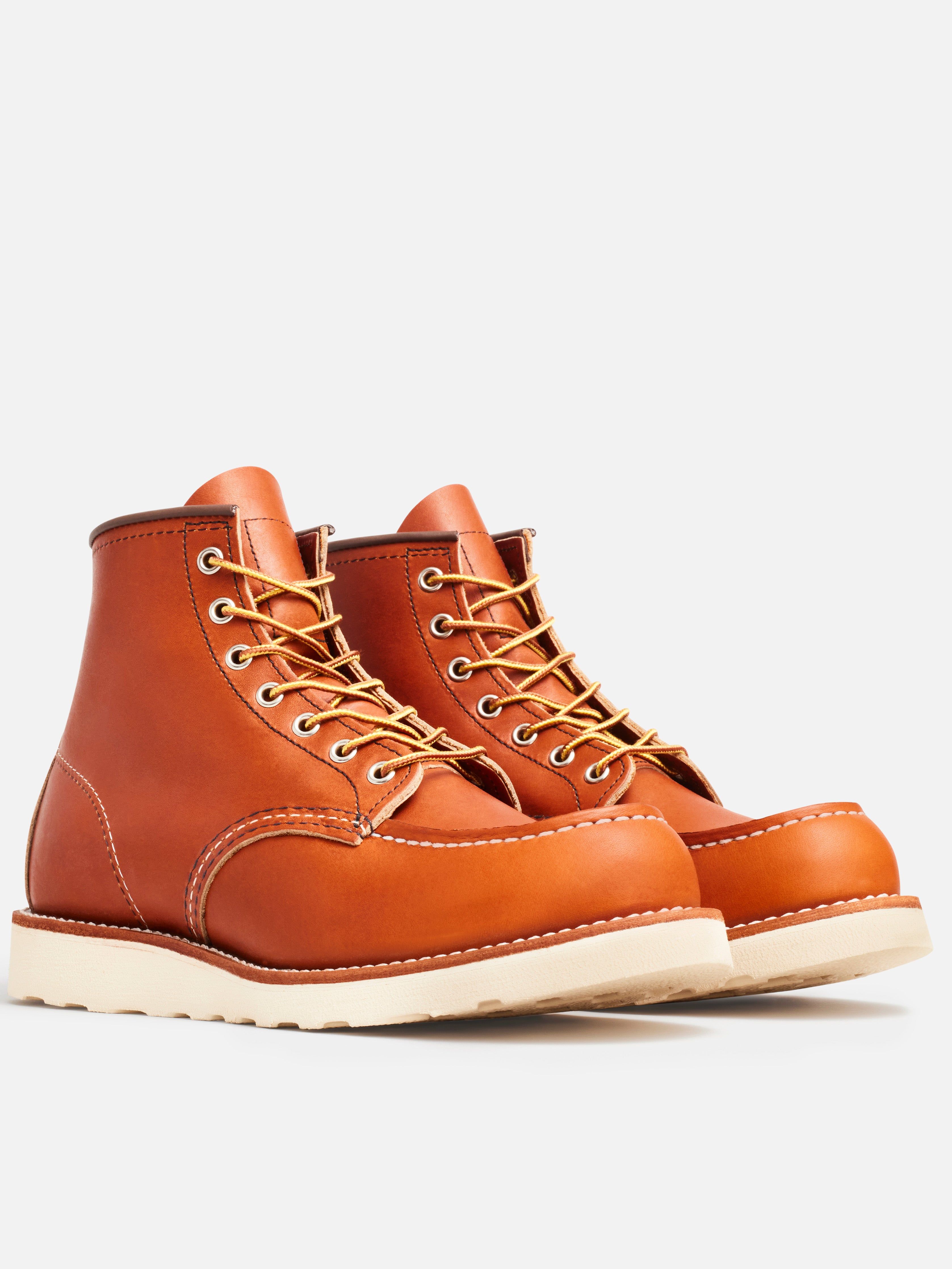 Red Wing Men's Classic Moc - Oro Legacy Leather sold by Faherty product image thumbnail 2