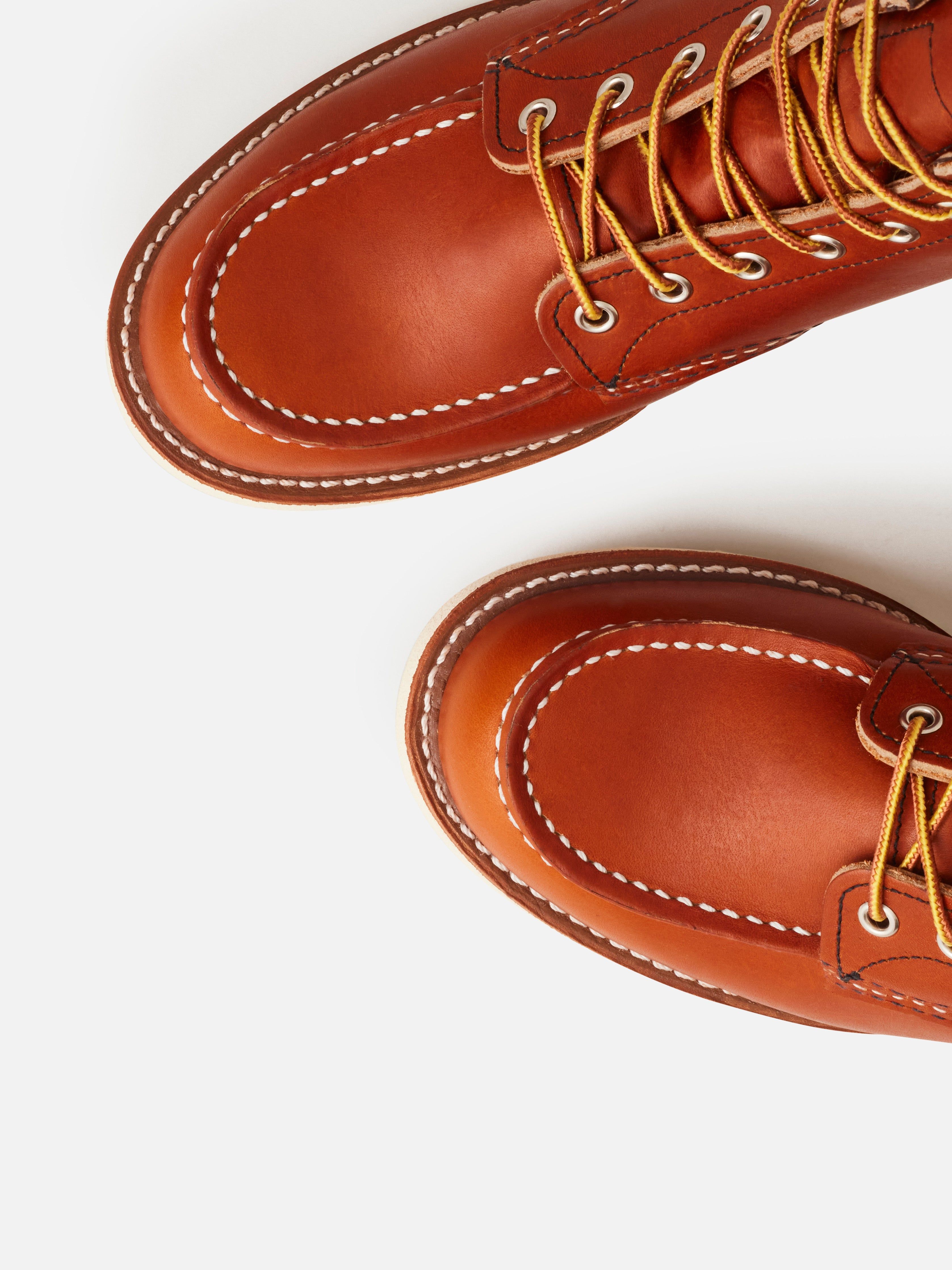Red Wing Men's Classic Moc - Oro Legacy Leather sold by Faherty product image thumbnail 3