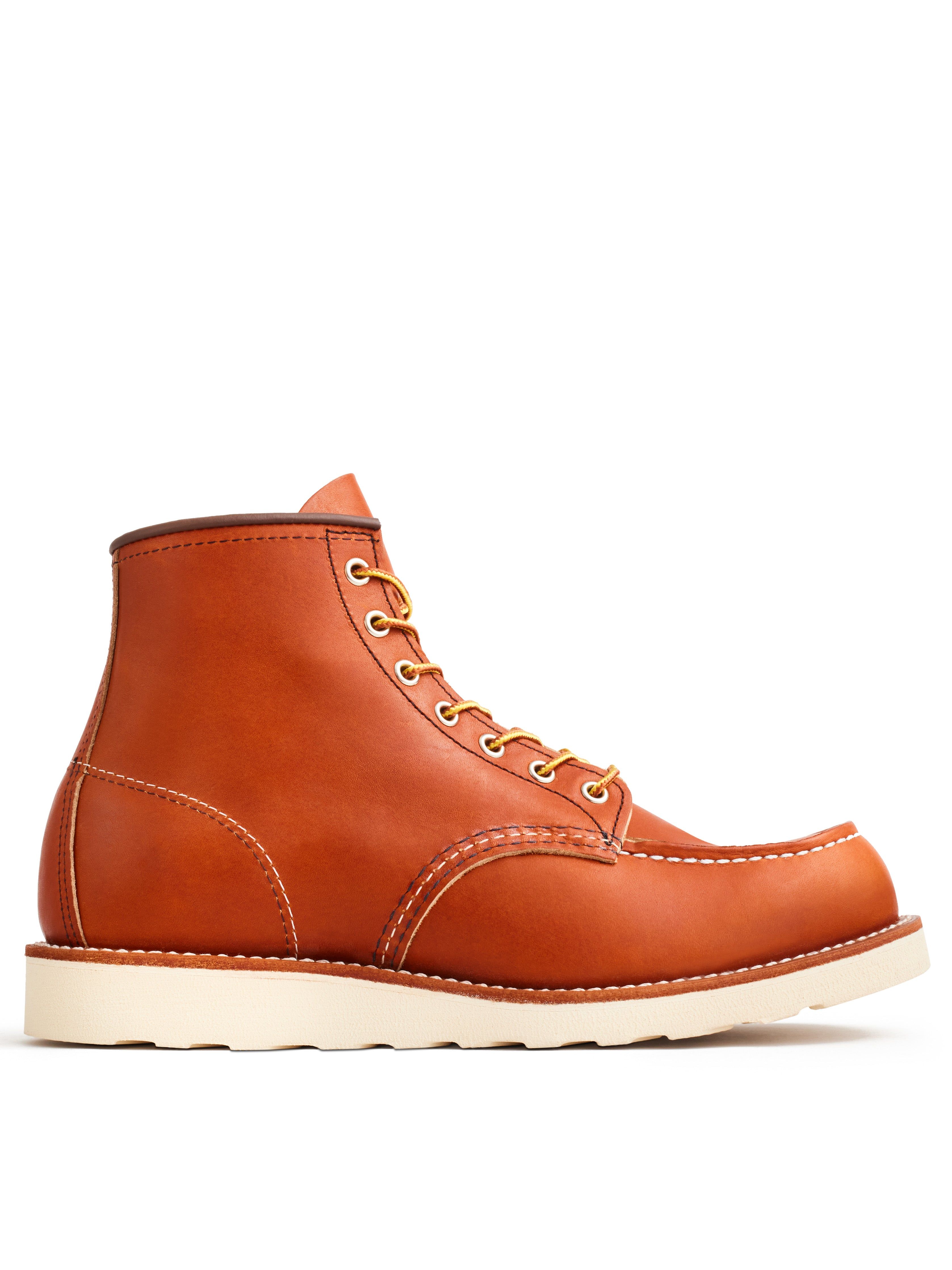 Red Wing Men's Classic Moc - Oro Legacy Leather sold by Faherty product image thumbnail 5