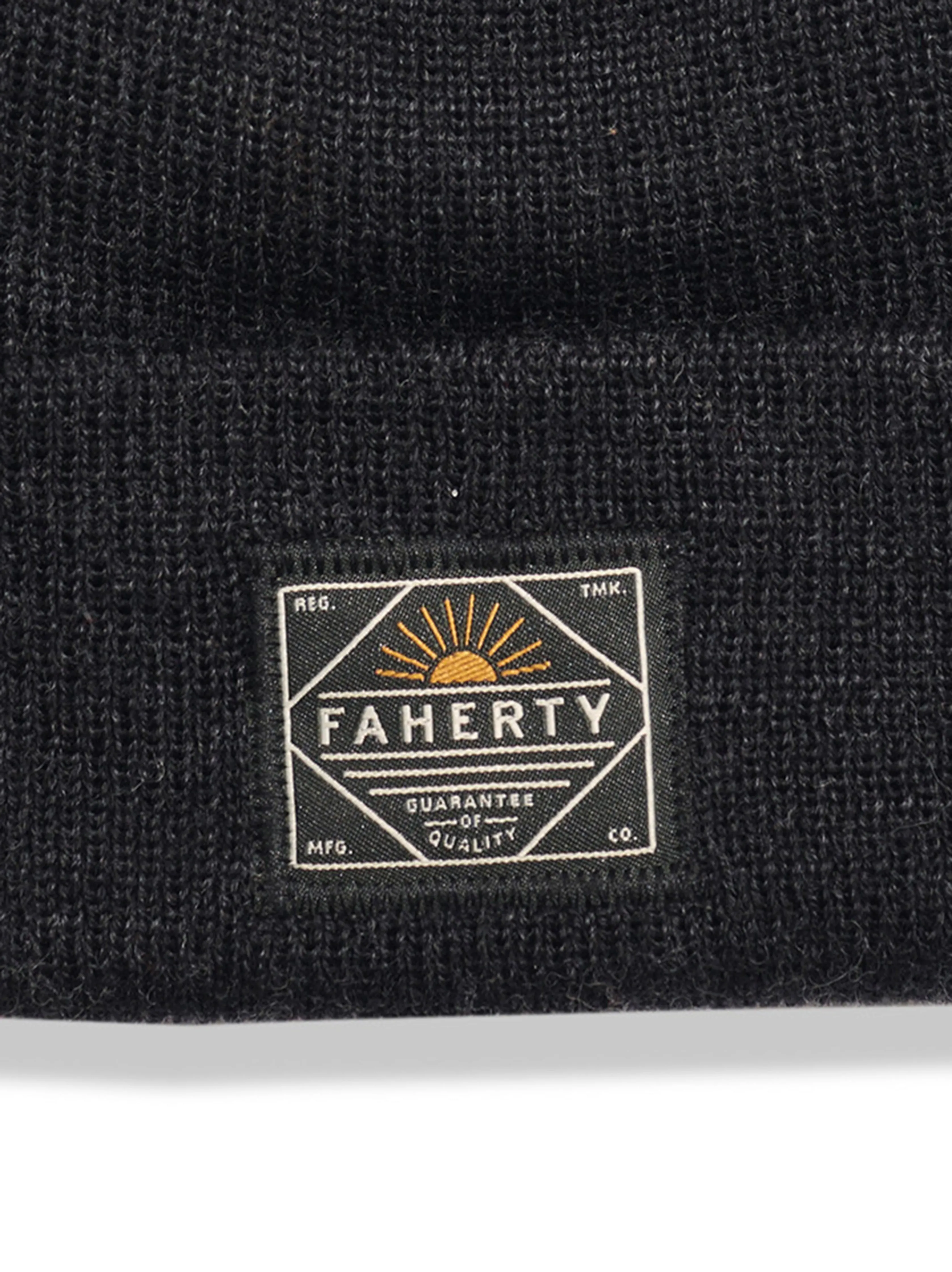 Merino Workwear Beanie - Charcoal Heather sold by Faherty product image thumbnail 2