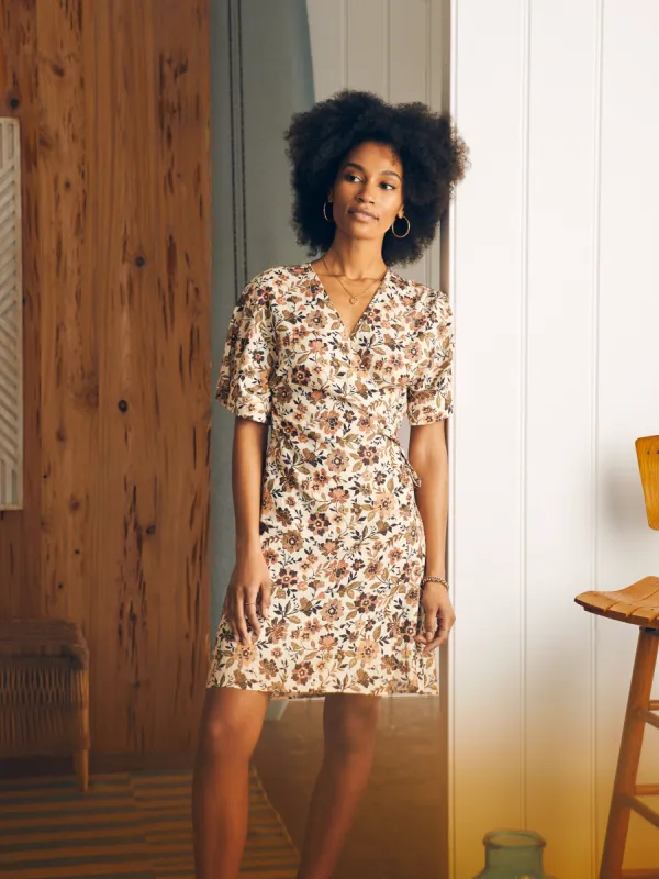 Willow Dress - Taos Floral sold by Faherty