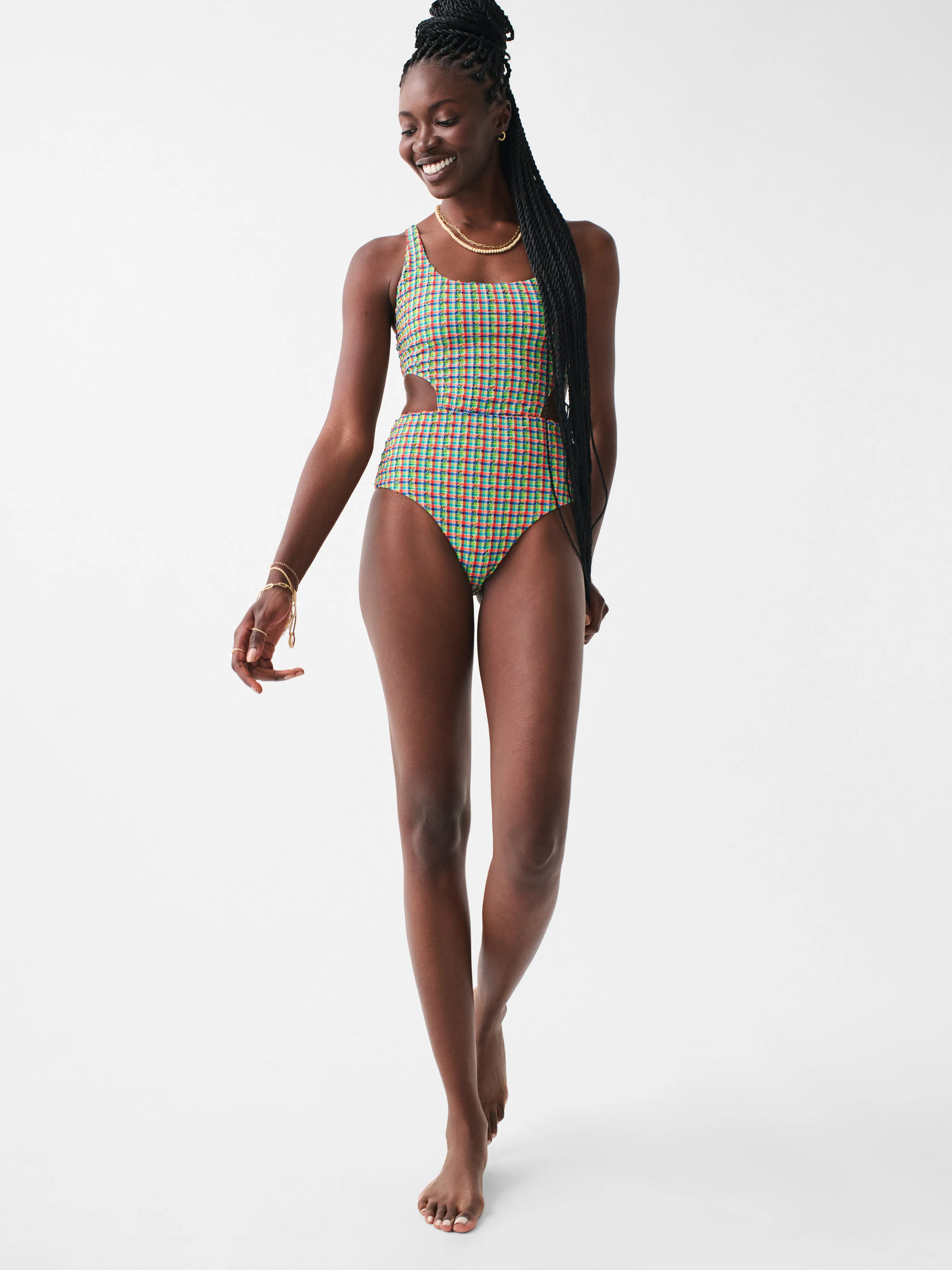 Albertine Andrea One Piece - Madras sold by Faherty product image thumbnail 4
