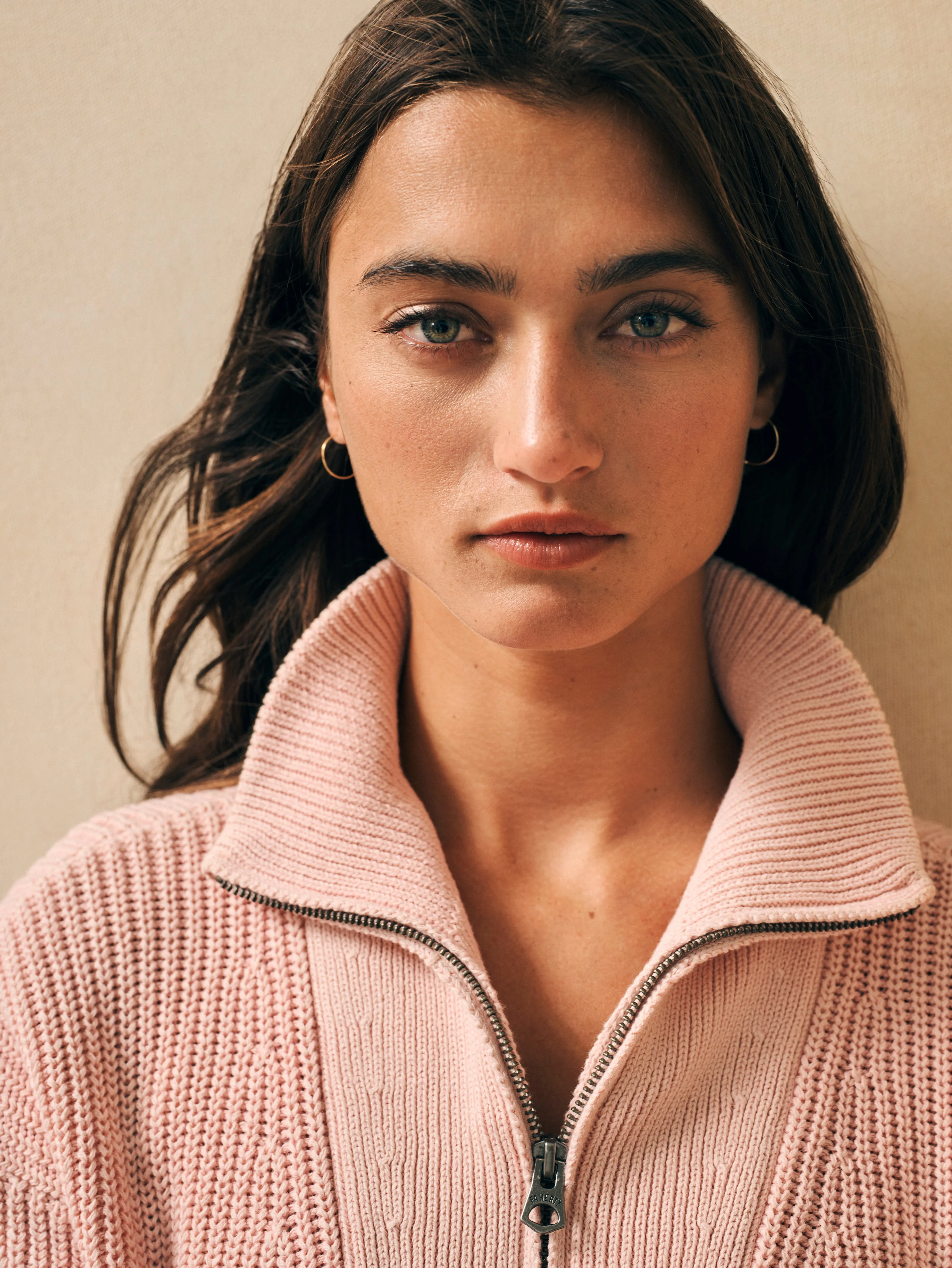 Sunwashed Mariner Sweater - Peach Whip sold by Faherty product image thumbnail 4