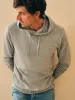 Legend™ Sweater Hoodie - Fossil Grey Twill sold by Faherty