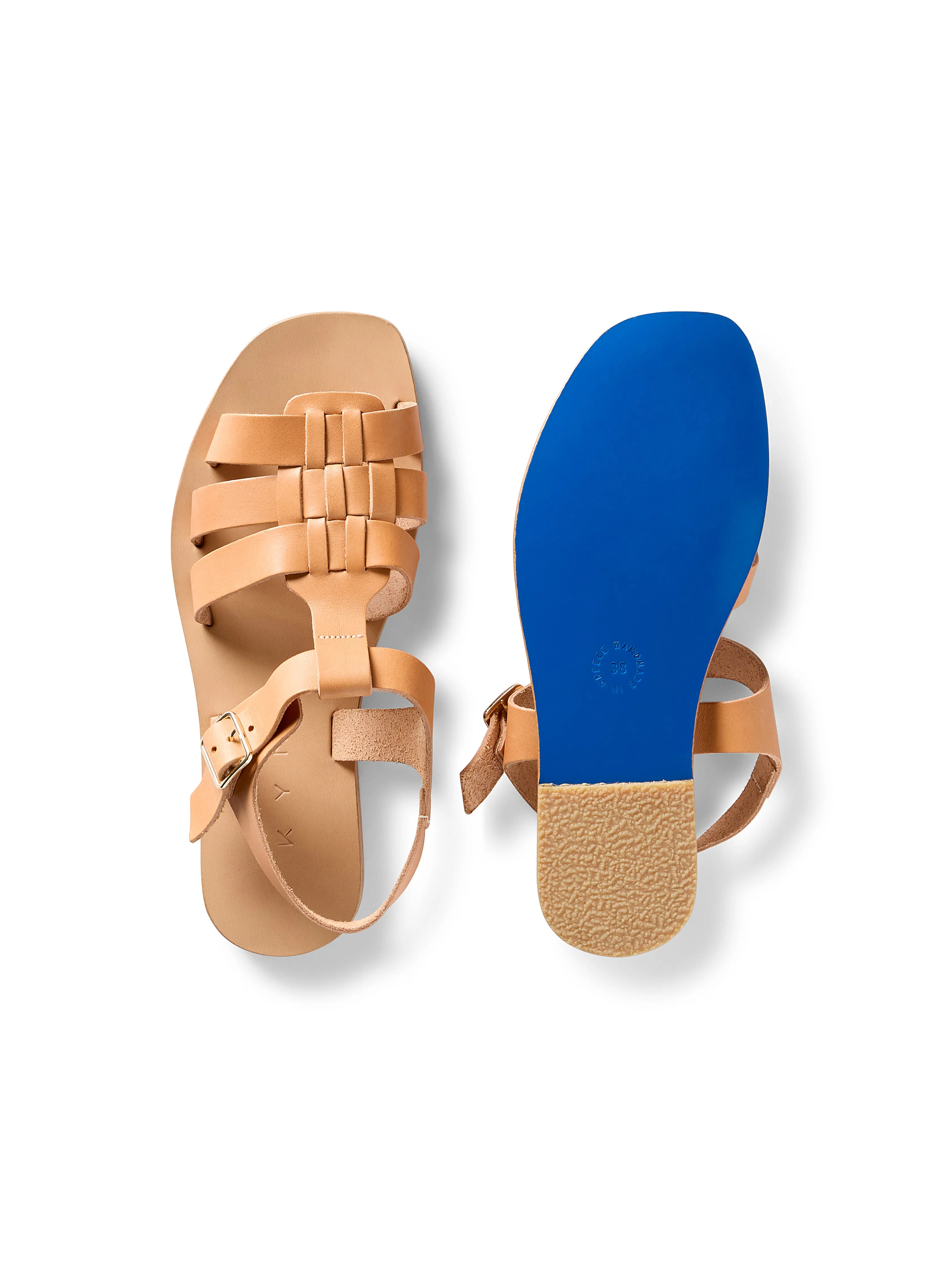 Kyma Kea Square Sandal - Natural sold by Faherty product image thumbnail 2