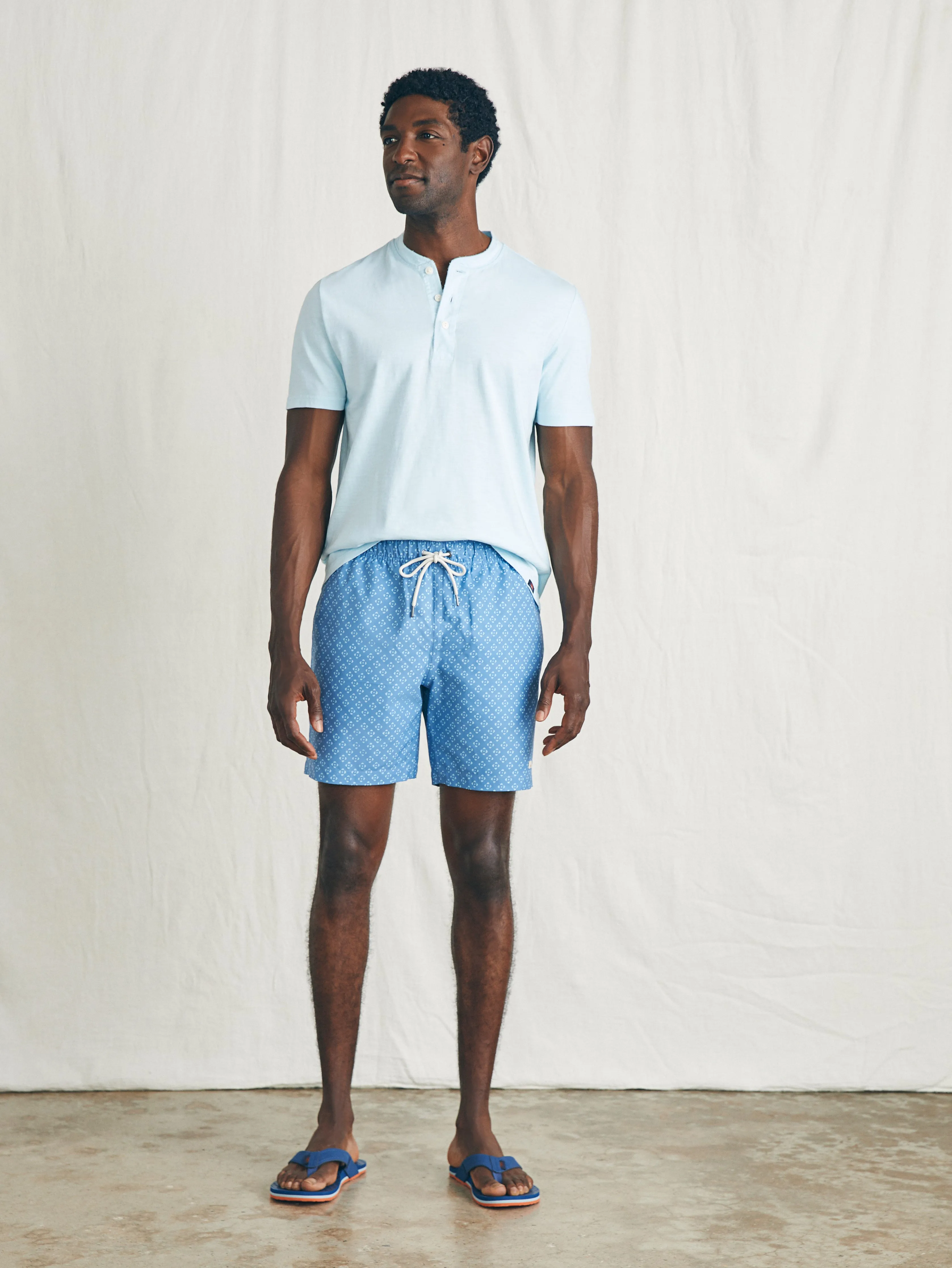 Sunwashed Trunk - Soft Sapphire Atlas sold by Faherty product image thumbnail 4