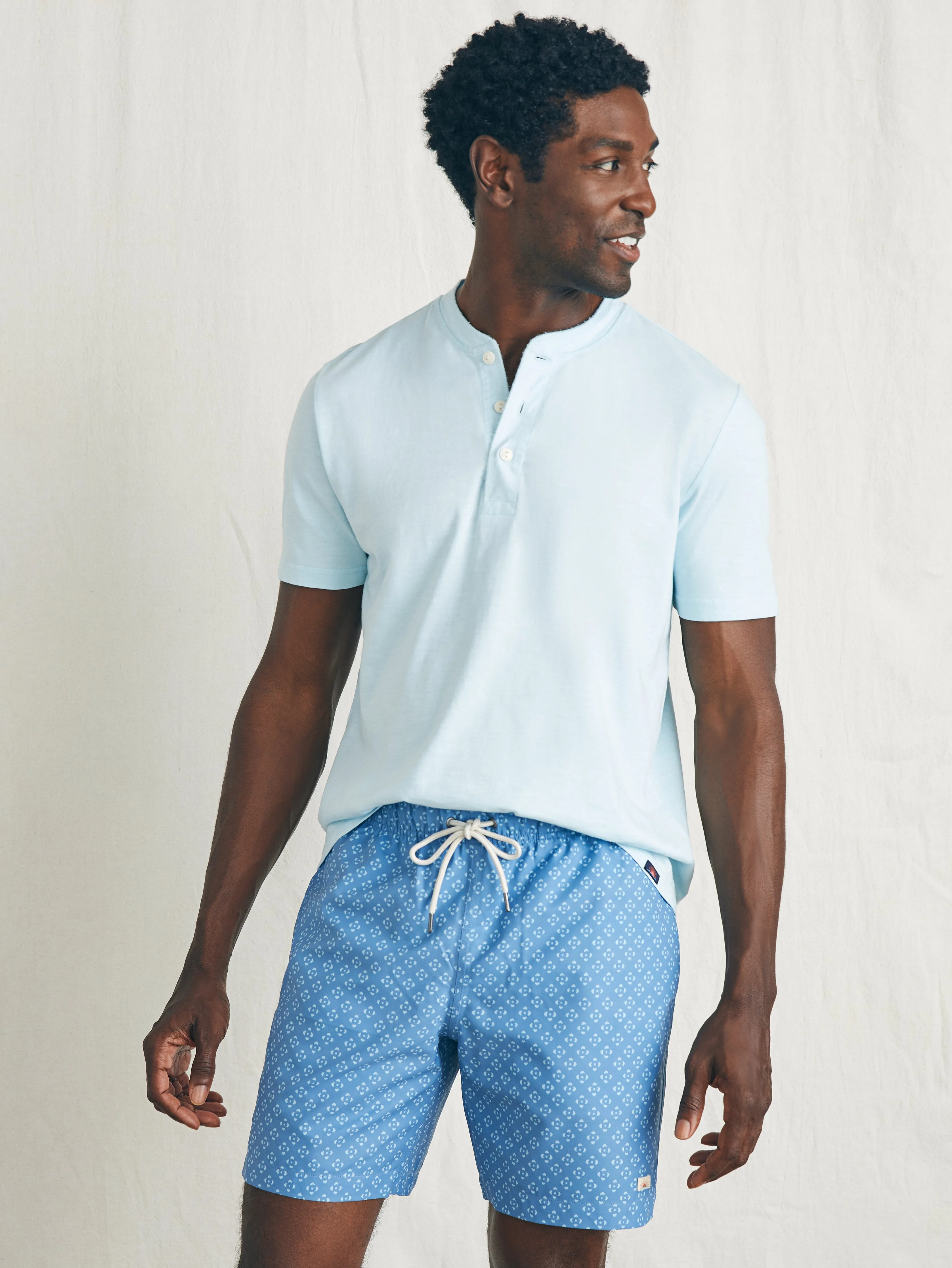 Sunwashed Trunk - Soft Sapphire Atlas sold by Faherty product image thumbnail 3