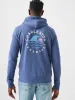 Charleston Long-Sleeve Terry Zip Hoodie - Faded Navy sold by Faherty