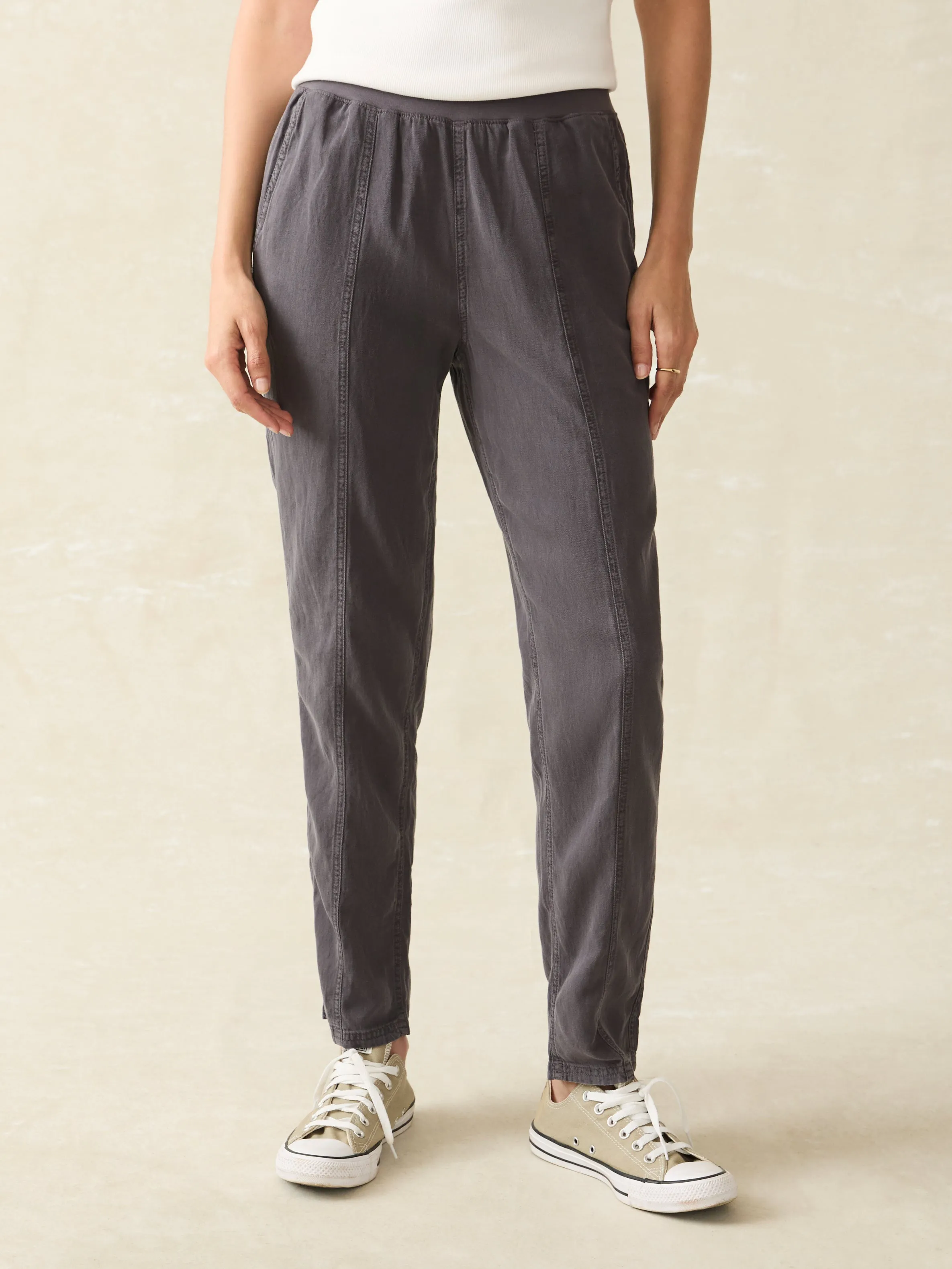 Arlie Pant - Faded Black sold by Faherty