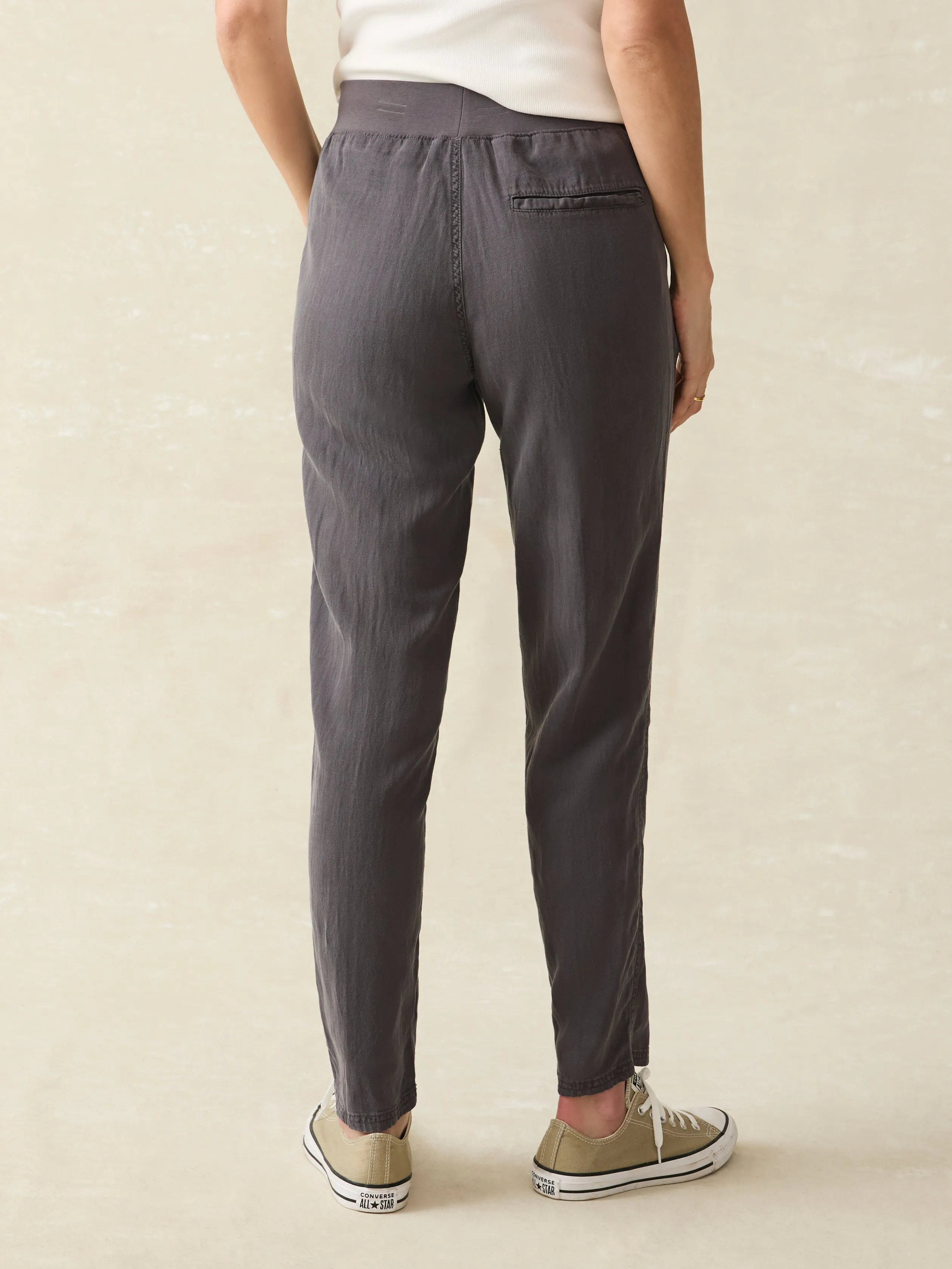 Arlie Pant - Faded Black sold by Faherty product image thumbnail 5