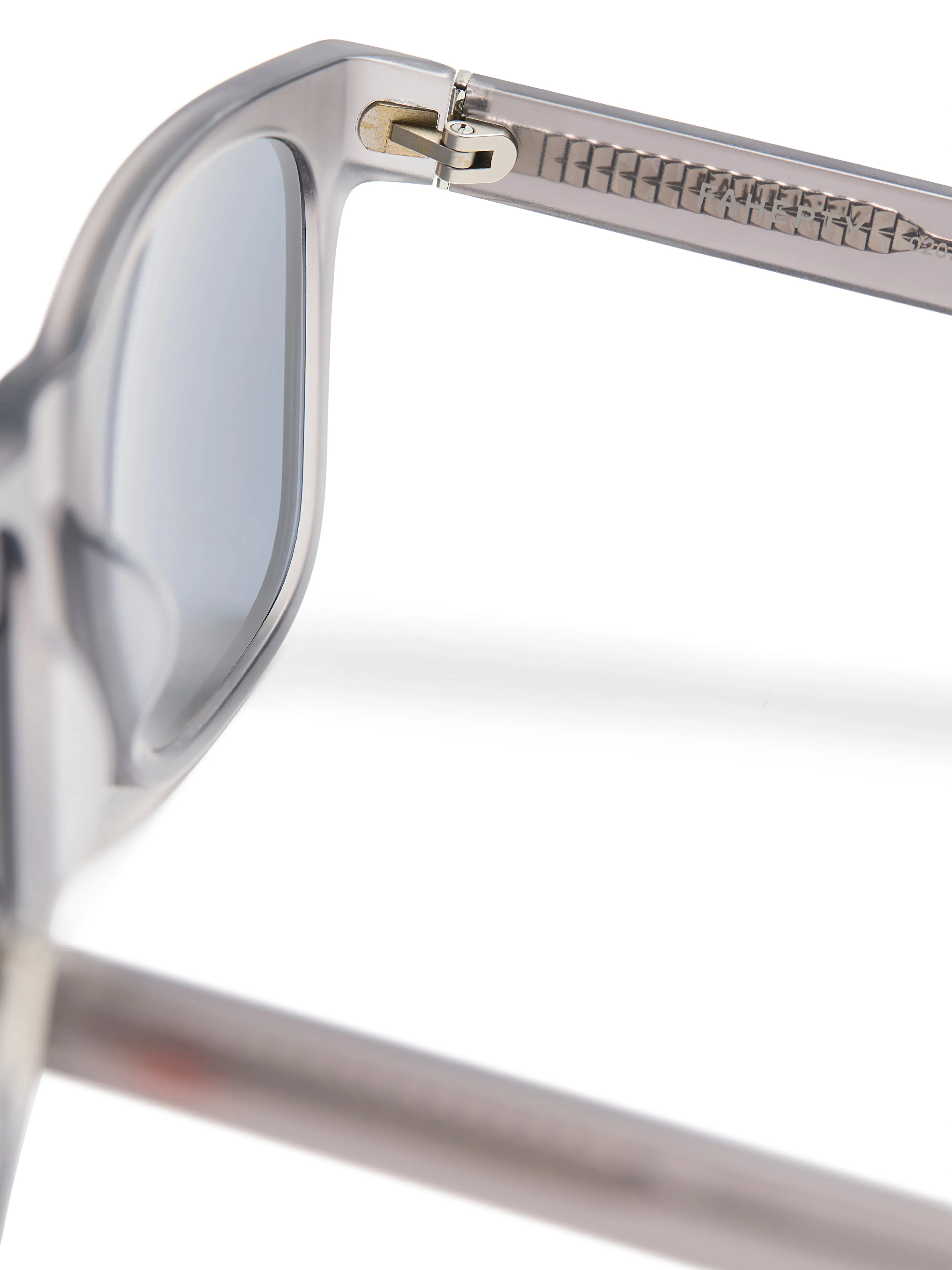 Duke Sunglasses - Matte Grey Crystal sold by Faherty product image thumbnail 3