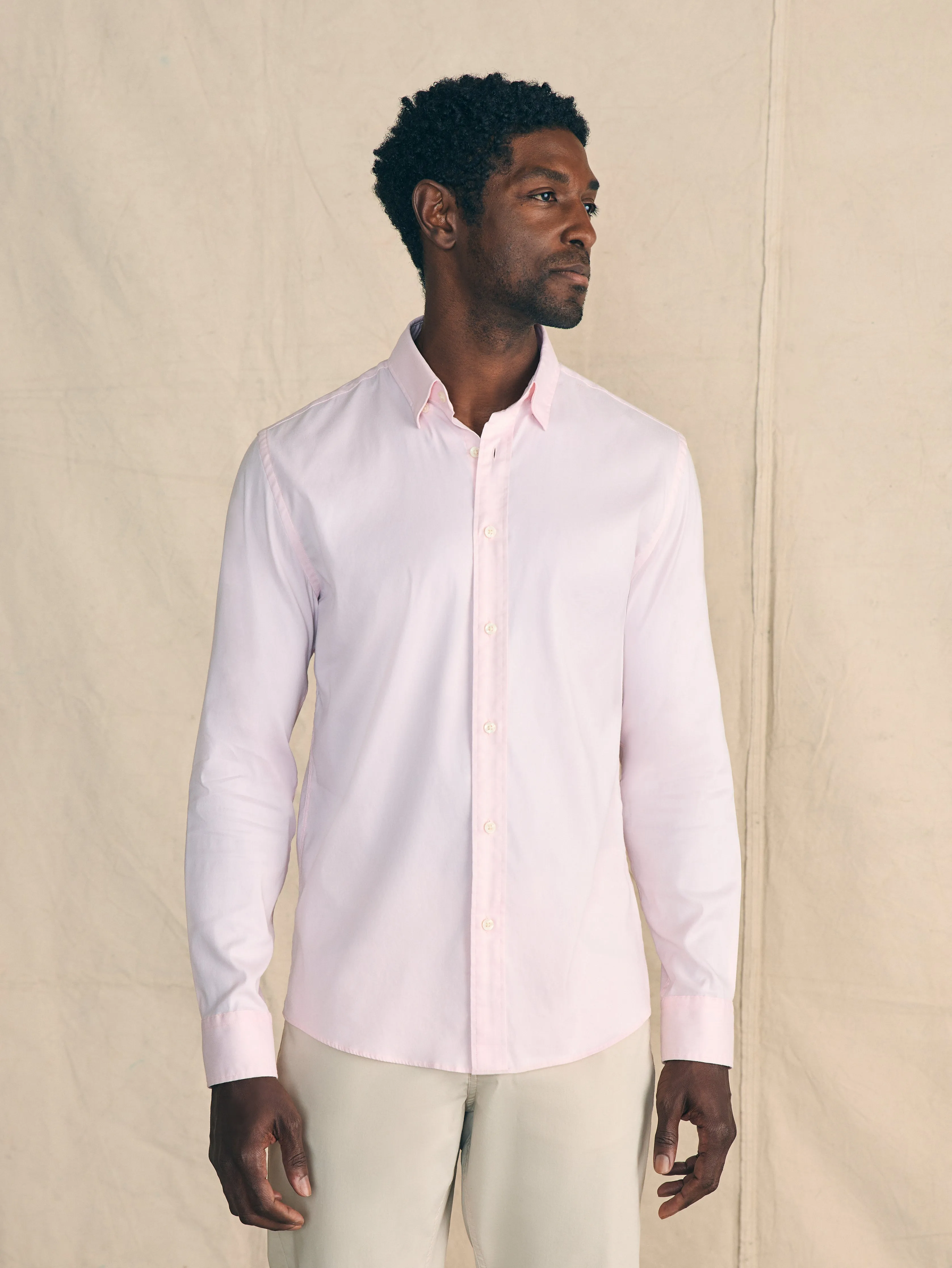 Movement™ Shirt (Tall) - Suncoast Pink sold by Faherty