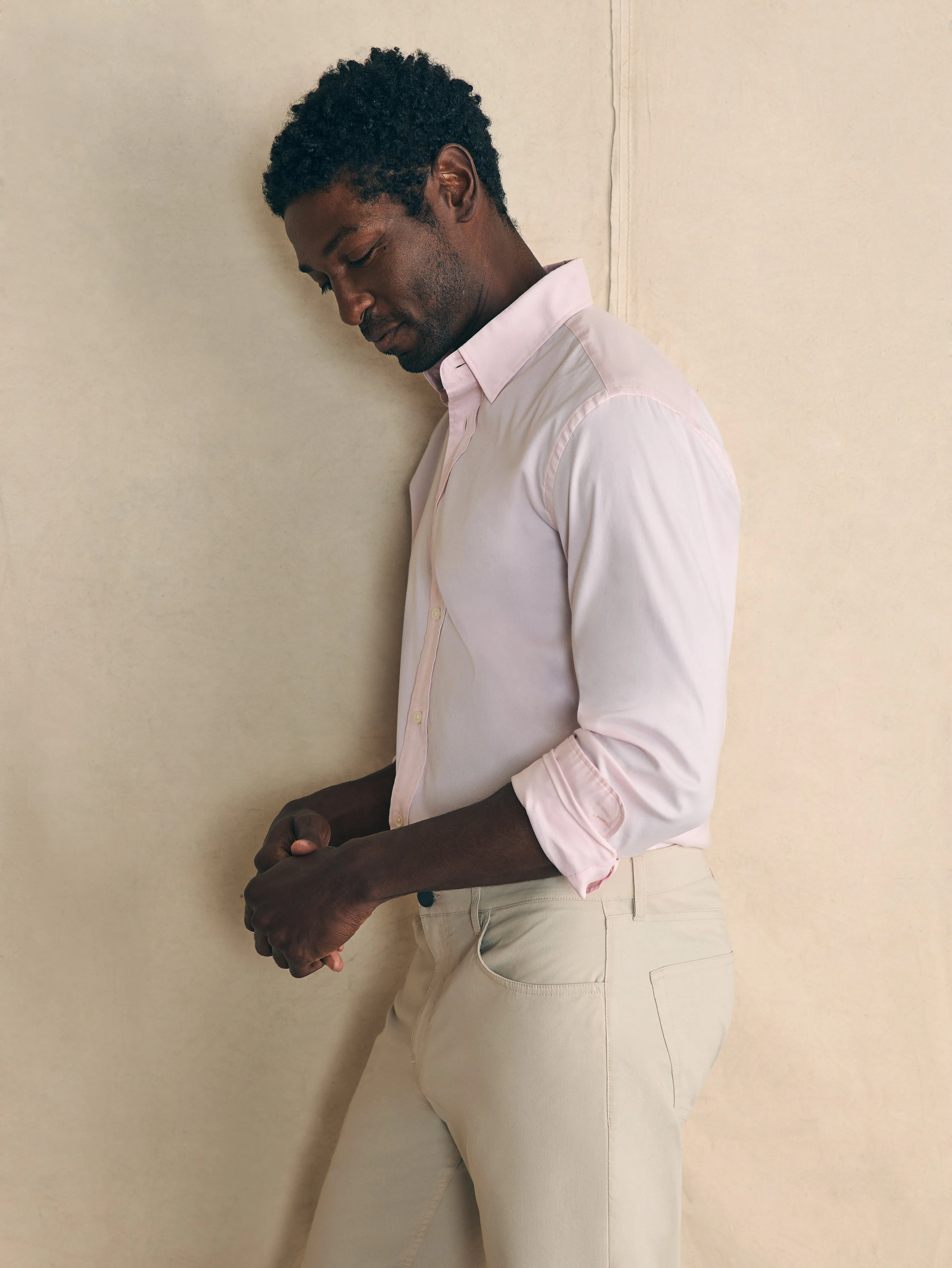 Movement™ Shirt (Tall) - Suncoast Pink sold by Faherty product image thumbnail 3