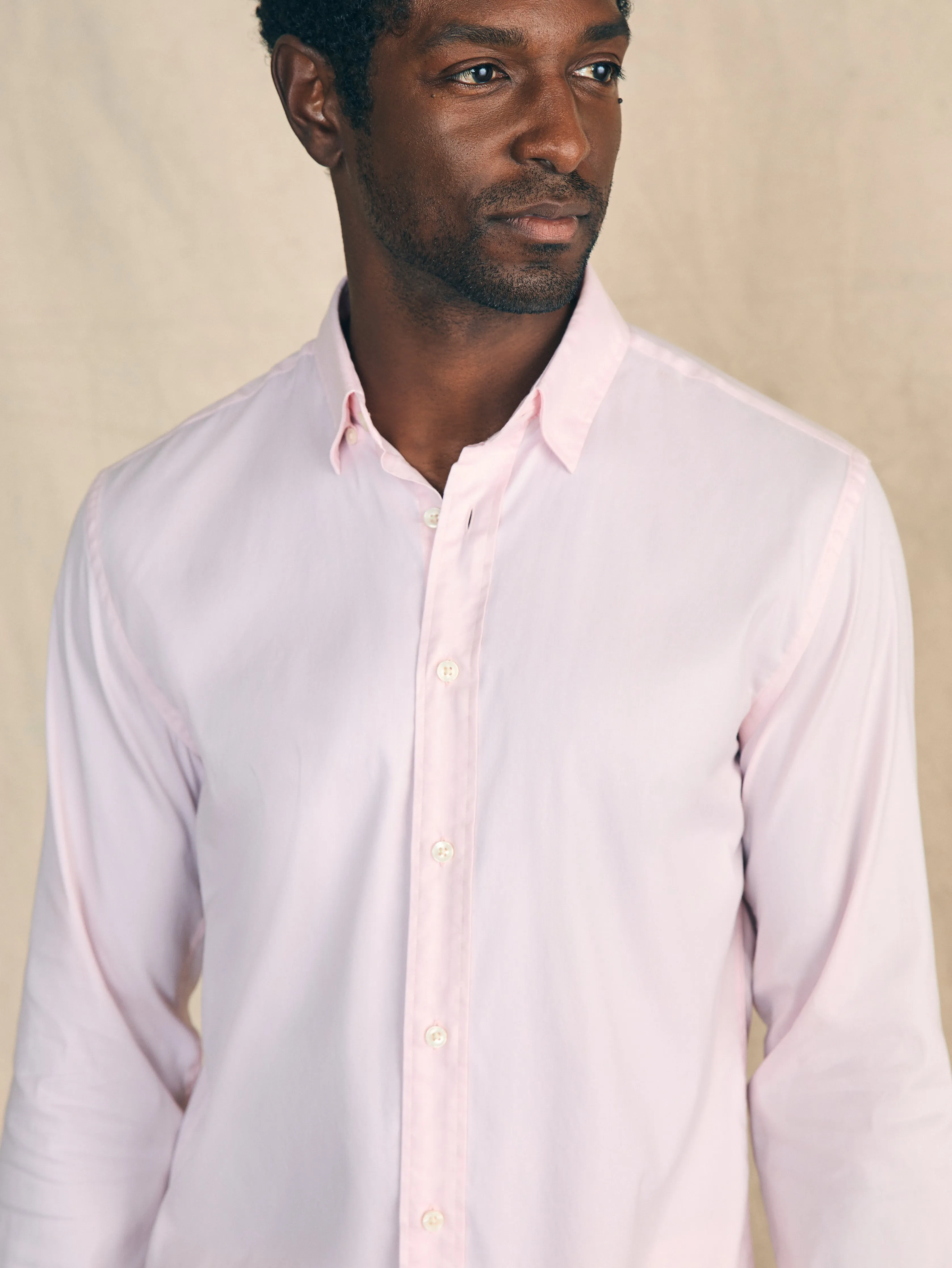 Movement™ Shirt (Tall) - Suncoast Pink sold by Faherty product image thumbnail 2