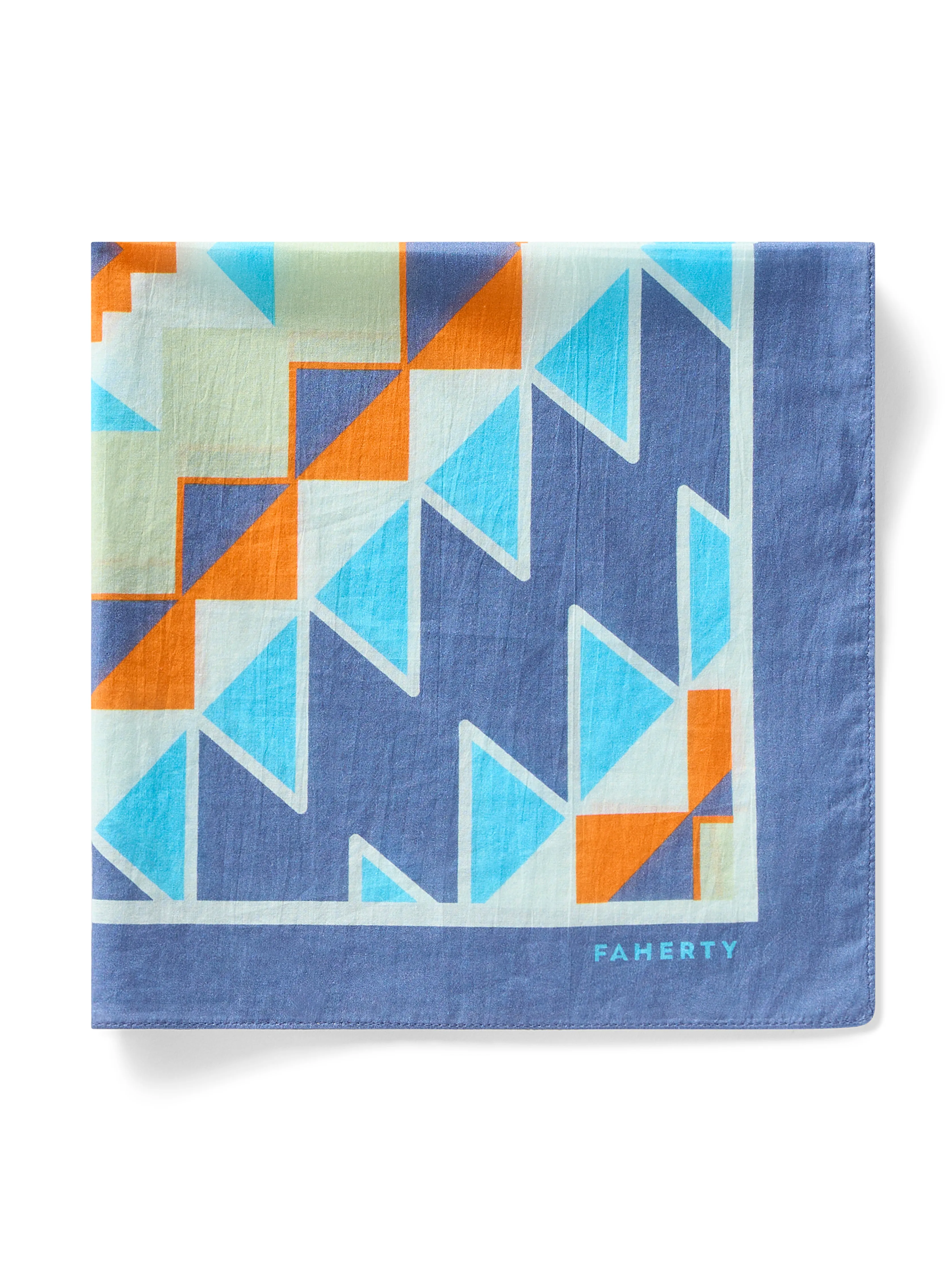 B.YELLOWTAIL Bandana - Blue sold by Faherty product image thumbnail 3