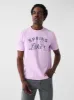 Spring Lake Short-Sleeve Crew Lakers T-Shirt - Faded Lilac sold by Faherty