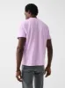 Spring Lake Short-Sleeve Crew Lakers T-Shirt - Faded Lilac sold by Faherty