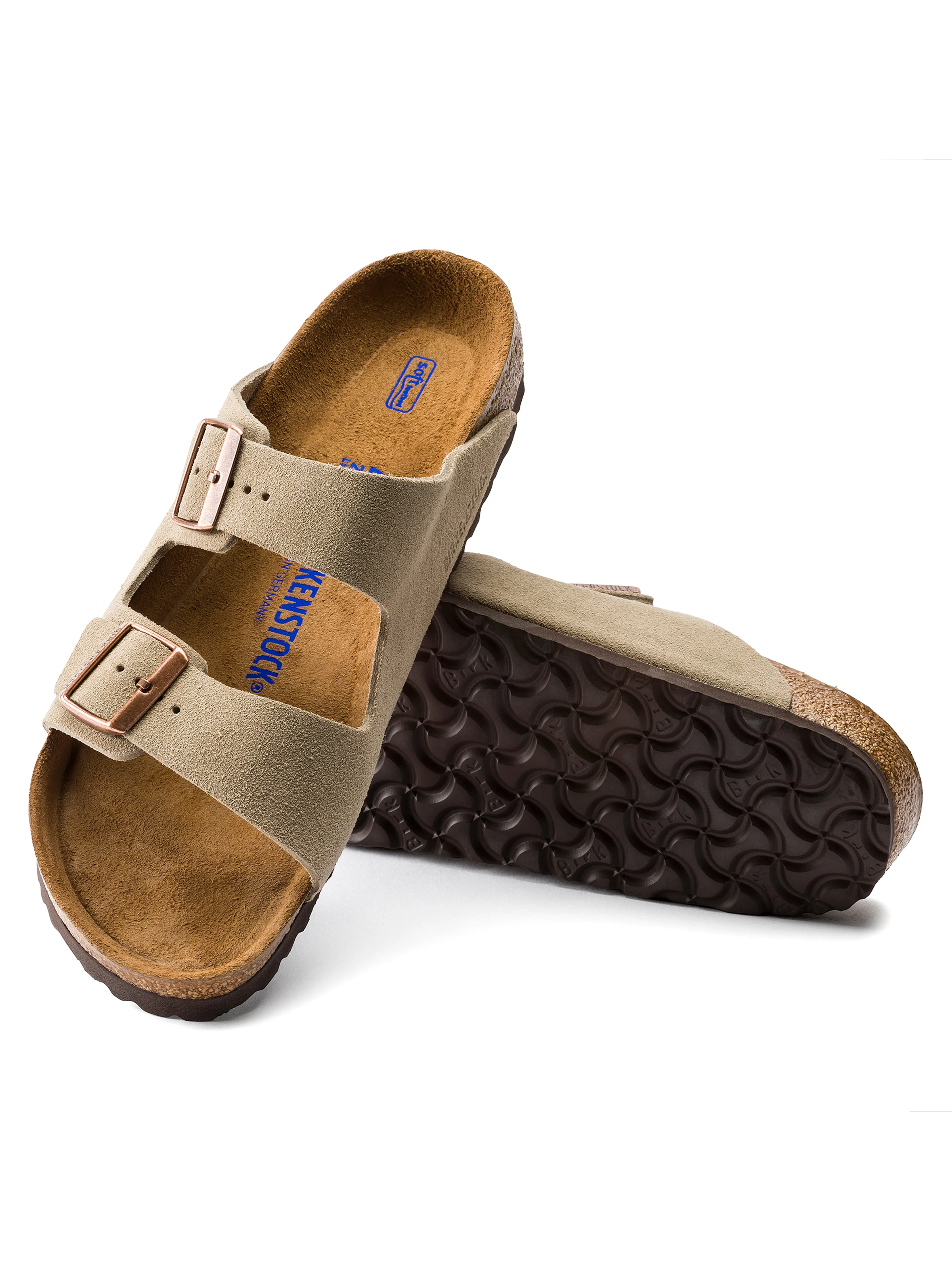 Men's Birkenstock Arizona Soft Footbed - Taupe sold by Faherty product image thumbnail 3