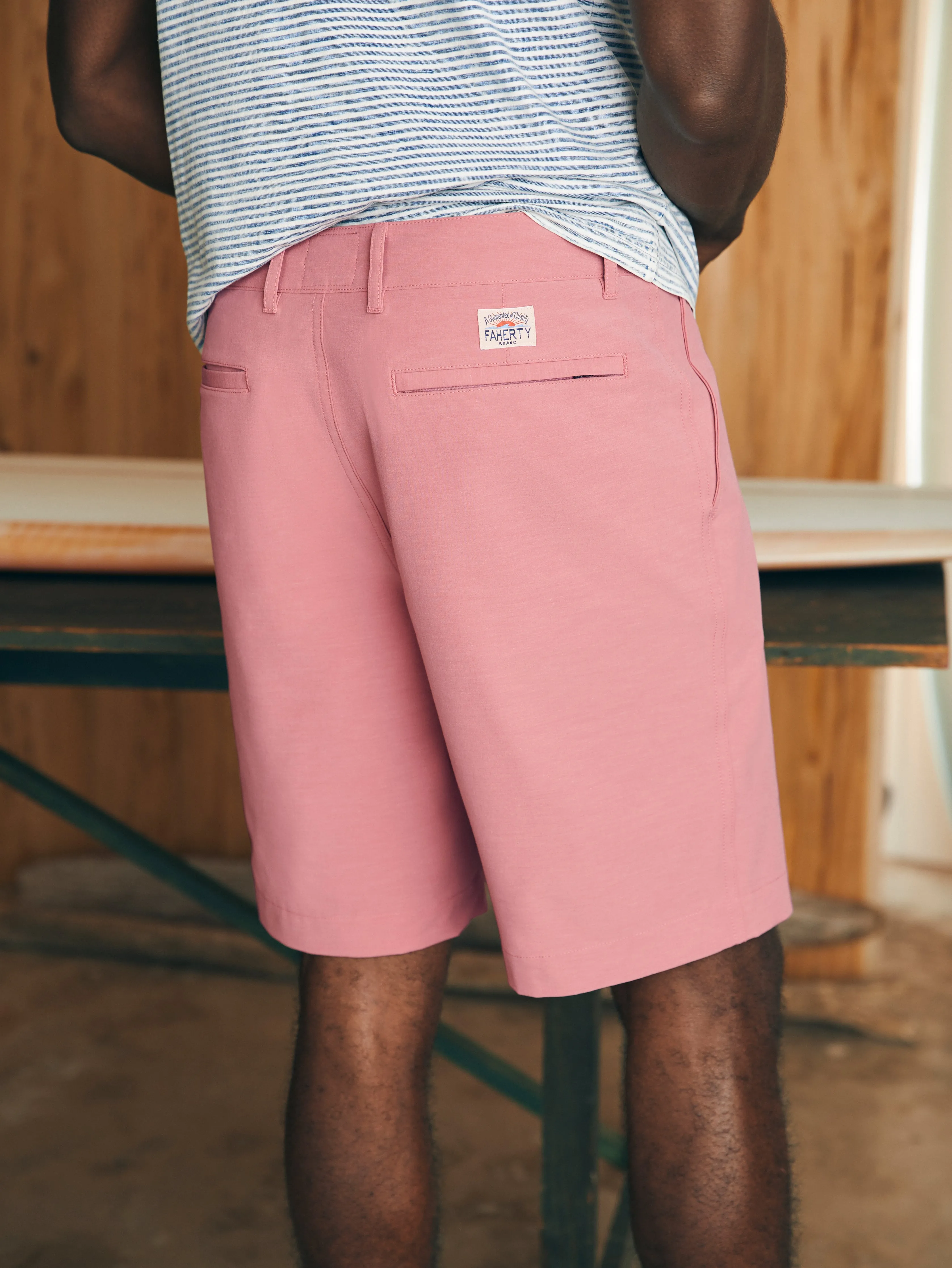 All Day™ Short 1.0 (9") - Faded Flag sold by Faherty product image thumbnail 5