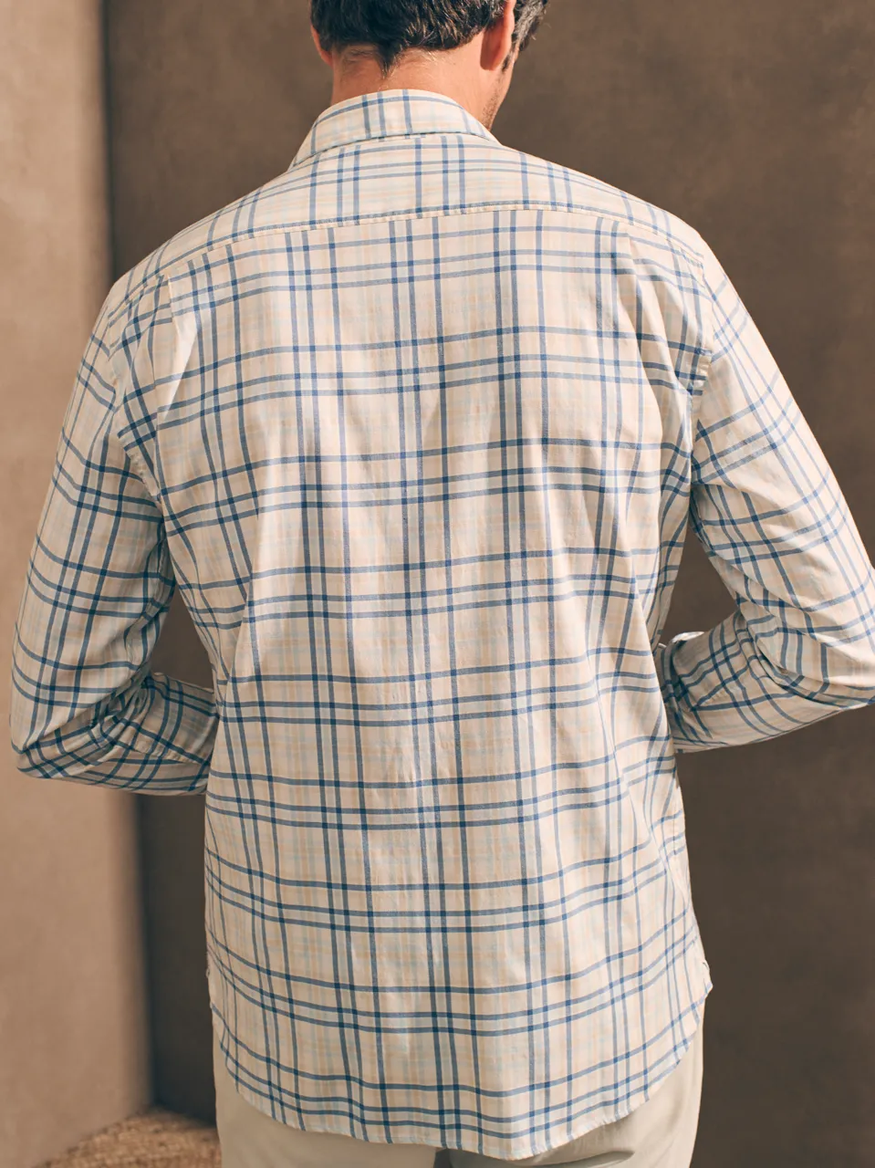 Reserve Natural Performance Shirt - Arbonne Plaid sold by Faherty product image thumbnail 4