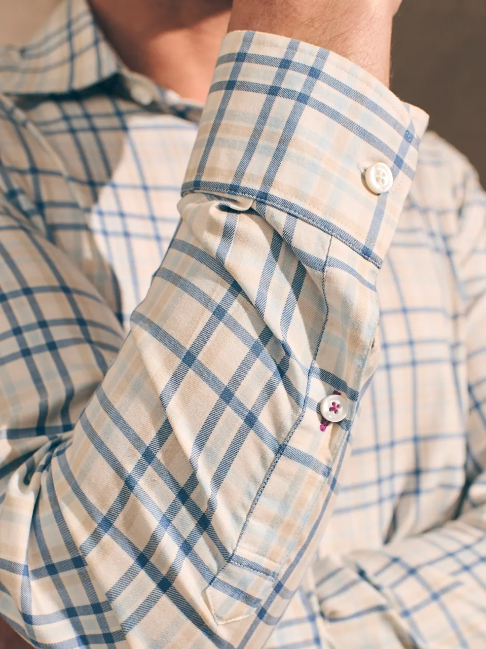 Reserve Natural Performance Shirt - Arbonne Plaid sold by Faherty product image thumbnail 2