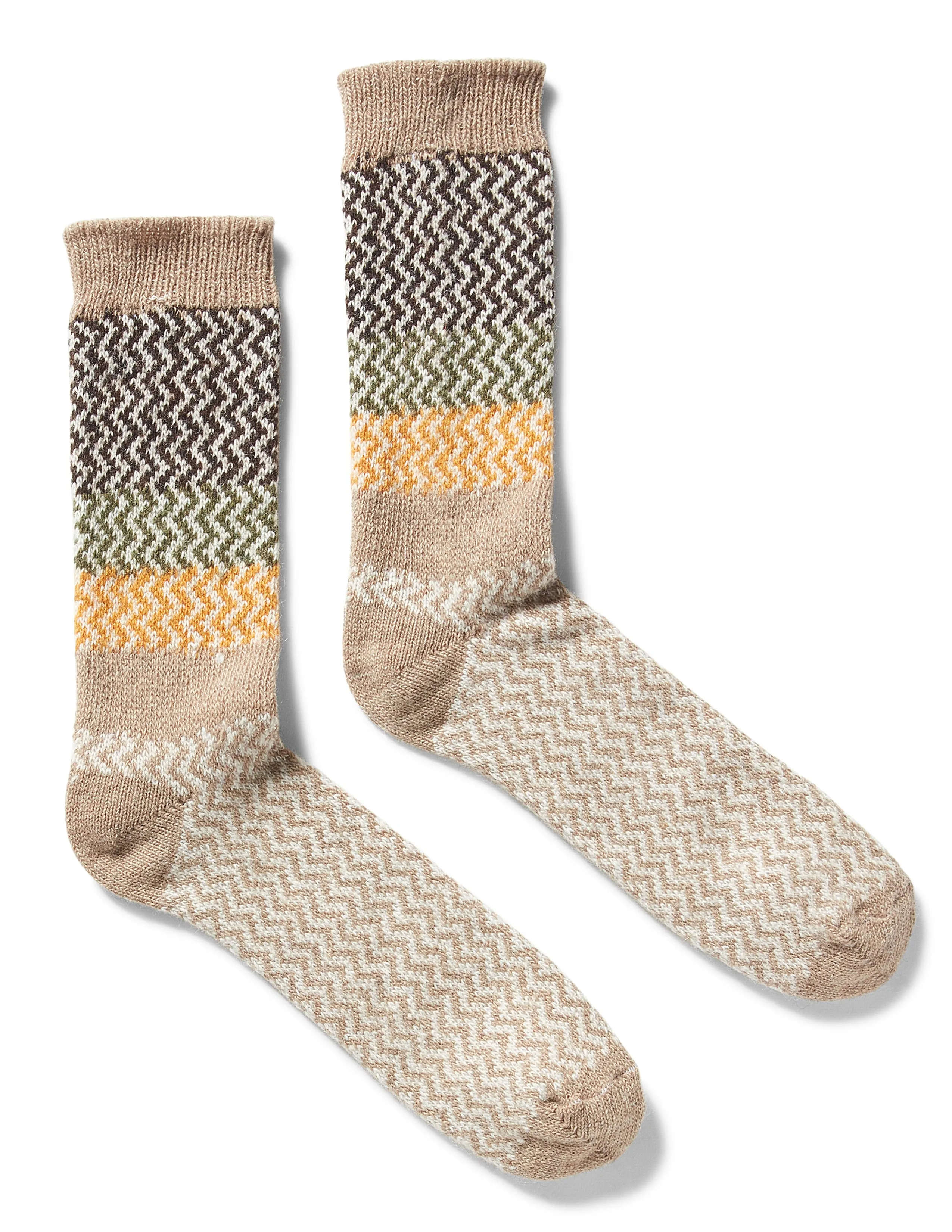 Ombre Donegal Sock - Desert Trail Ombre sold by Faherty