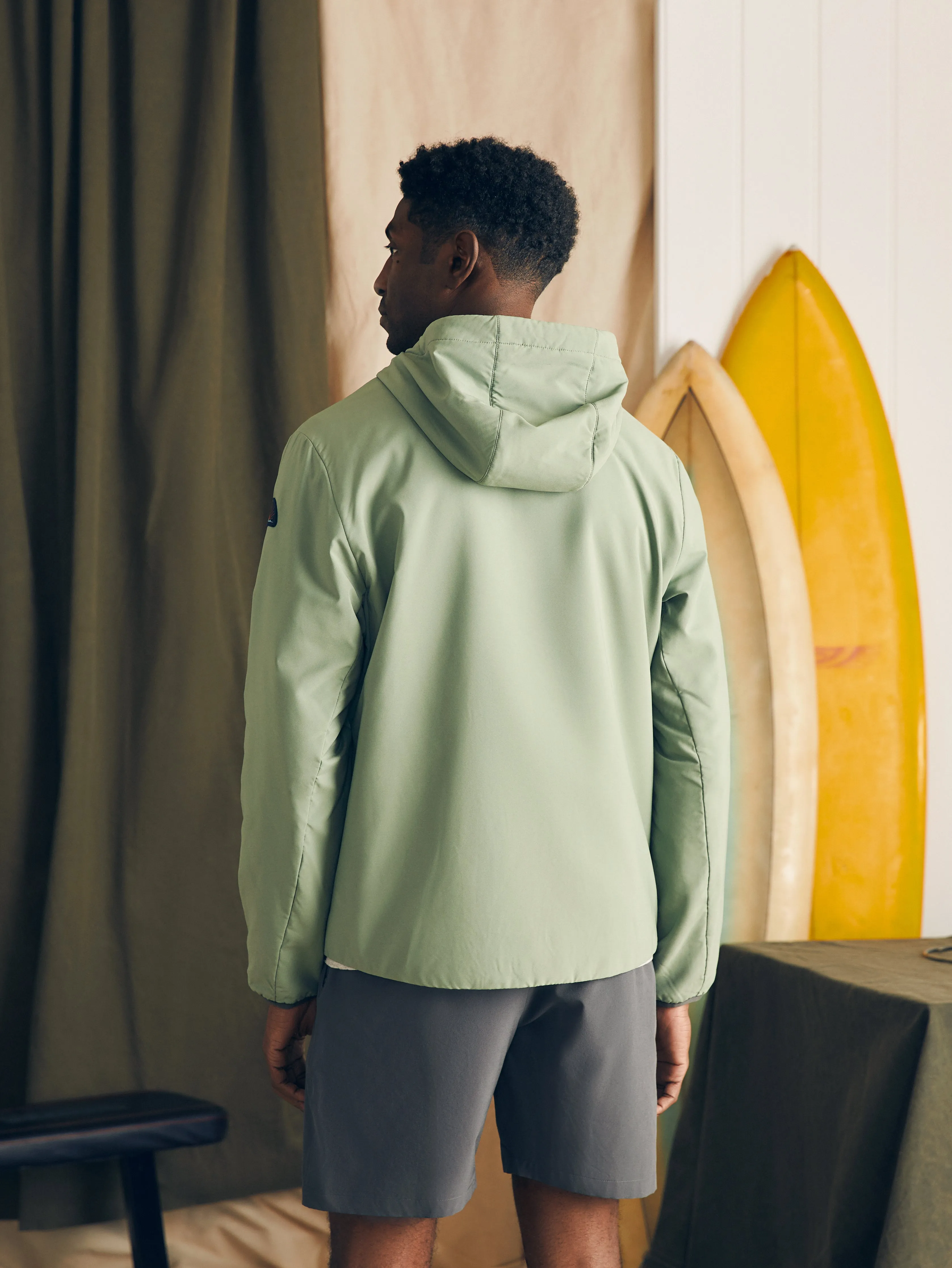 Shorelite Jacket - Trail Olive sold by Faherty product image thumbnail 5