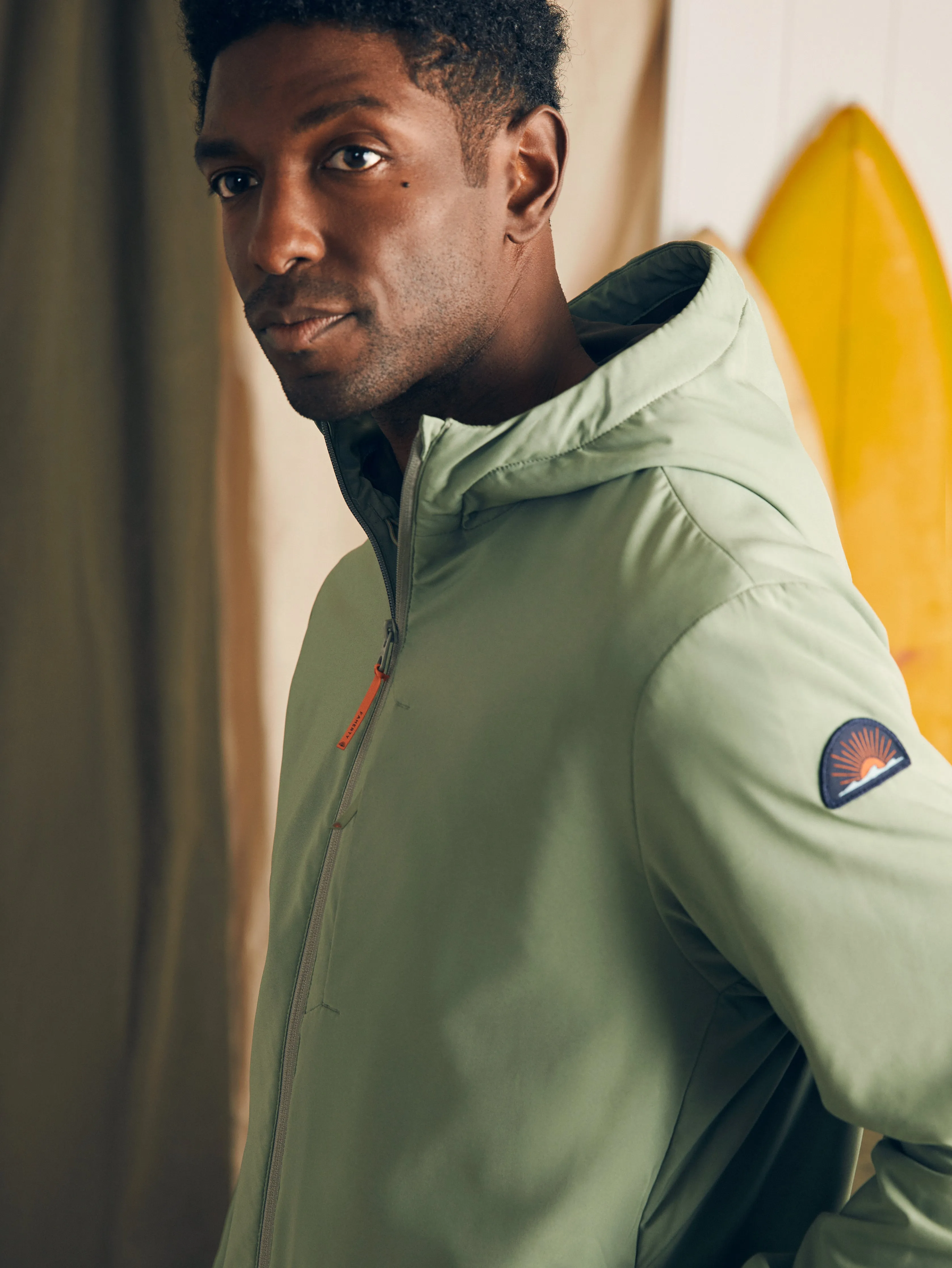 Shorelite Jacket - Trail Olive sold by Faherty product image thumbnail 2